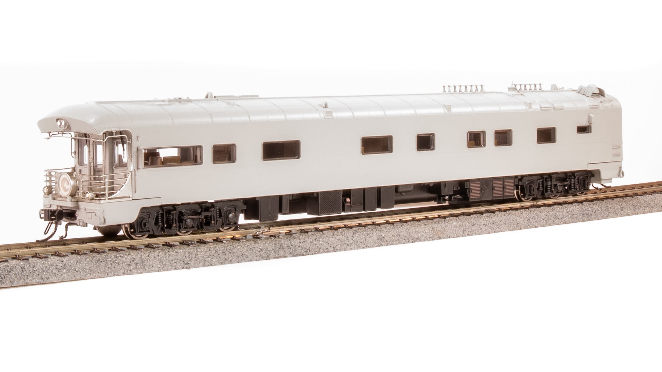9596 Union Pacific Business Car #101, Painted Primer Gray, Black Trucks, HO Scale