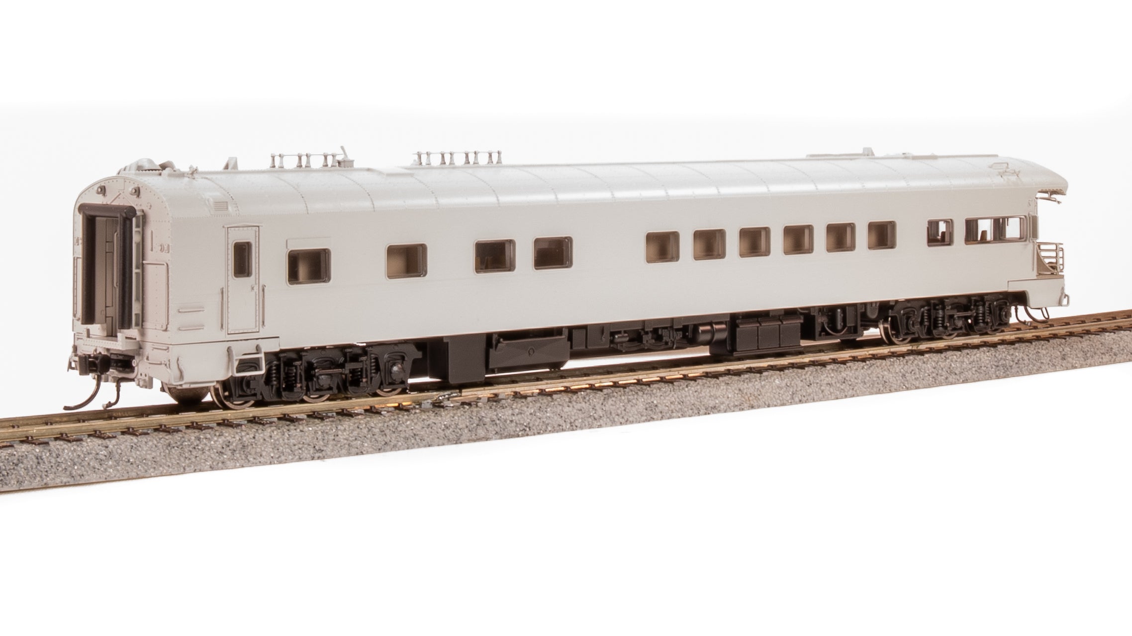 9596 Union Pacific Business Car #101, Painted Primer Gray, Black Trucks, HO Scale