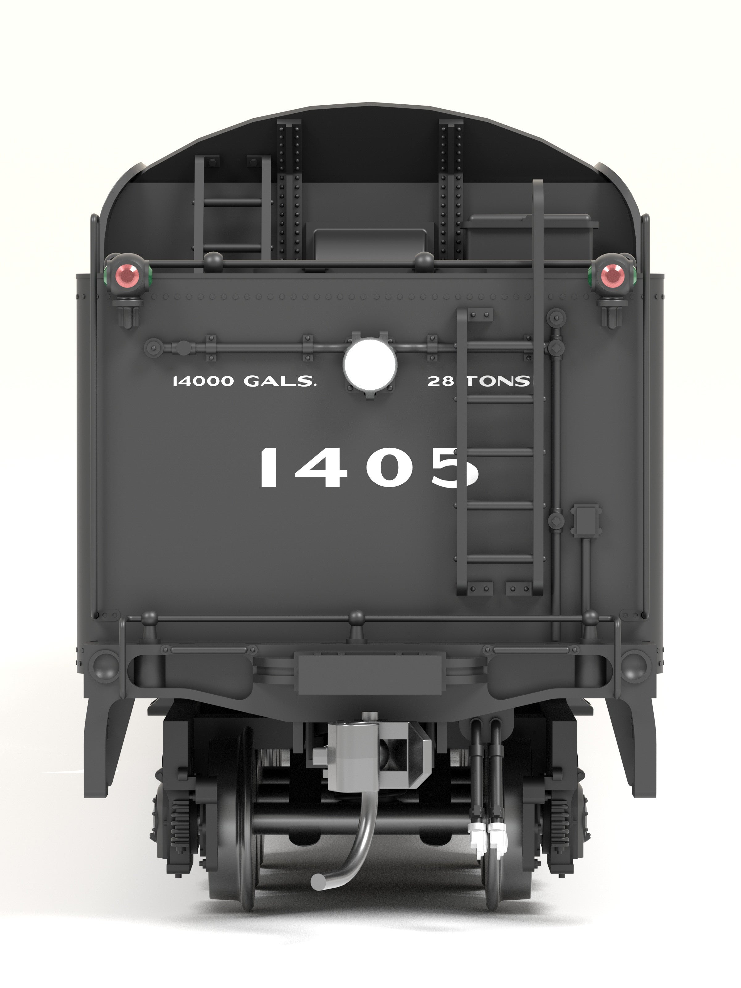 9605 Boston & Albany A1a #1405, Post-1946 Appearance, 6-axle Tender, Block Lettering, No-Sound / DCC-Ready, HO