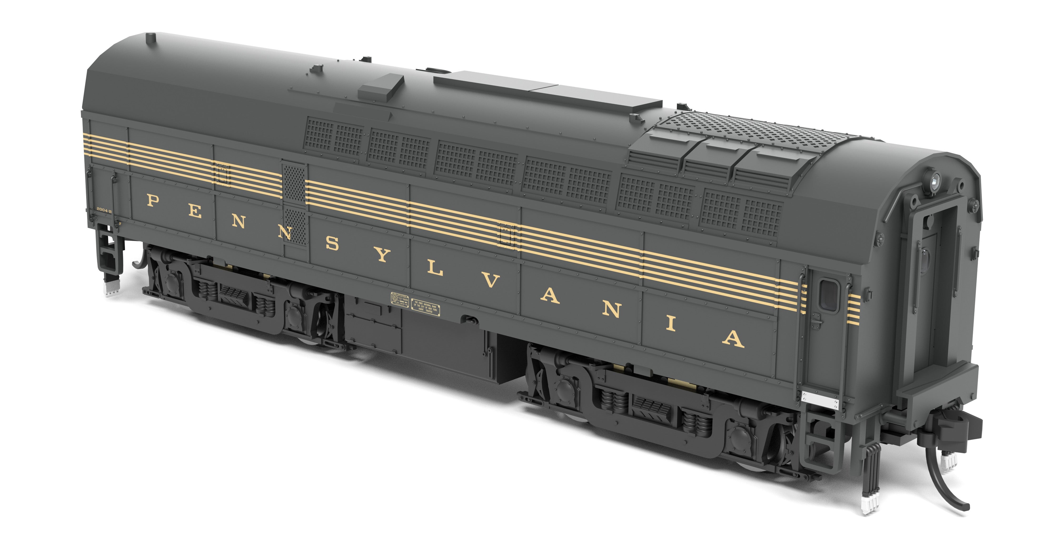 9620 PRR Sharknose, BF-16 A/B set, 2004-A/2004-B, DGLE 5-Stripe, A-unit Paragon4 Sound/DC/DCC, Unpowered B, N