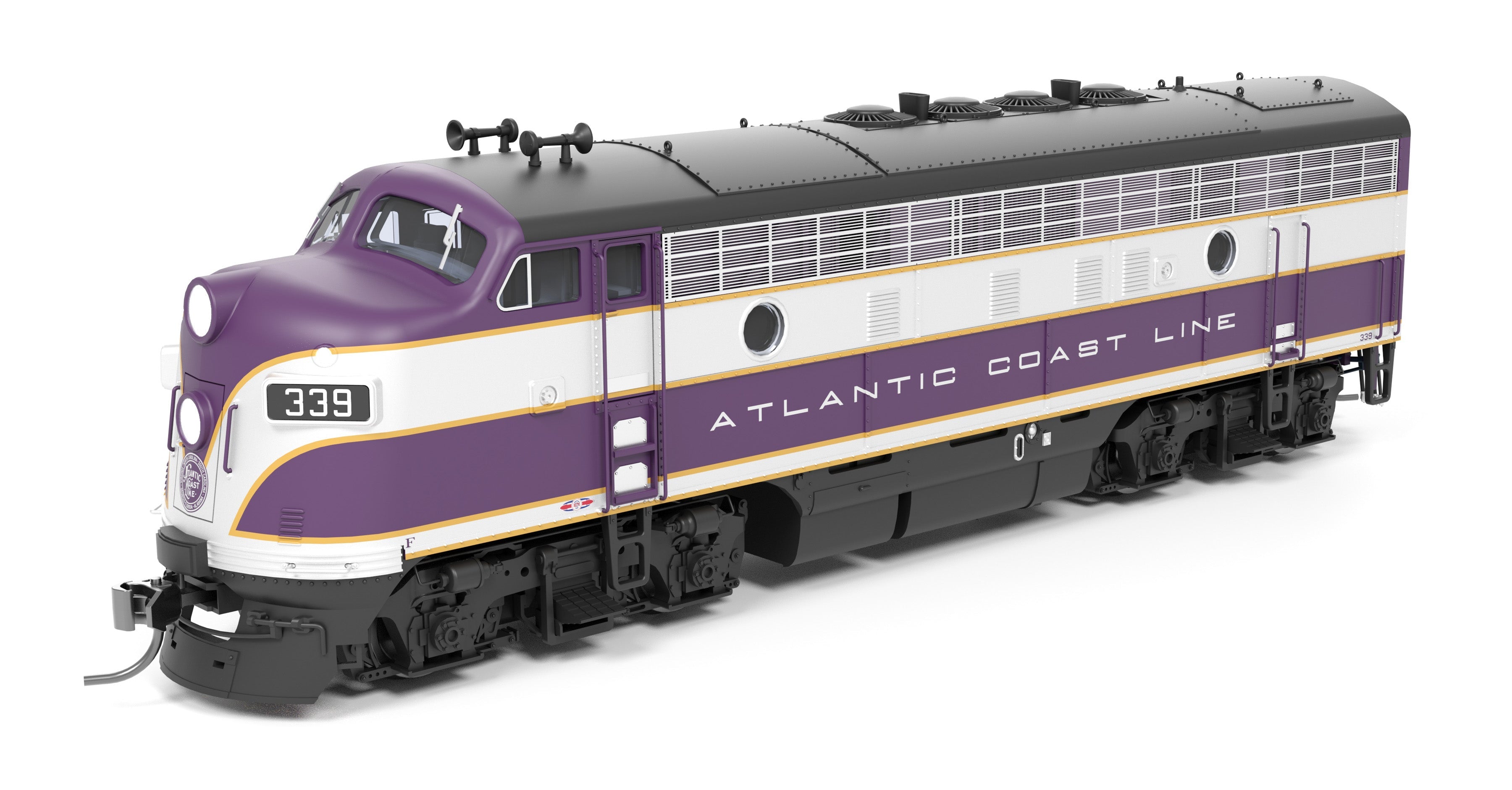 REFURBISHED R9652 EMD F3A, ACL 344, Purple & Silver, Paragon4 Sound/DC/DCC, HO
