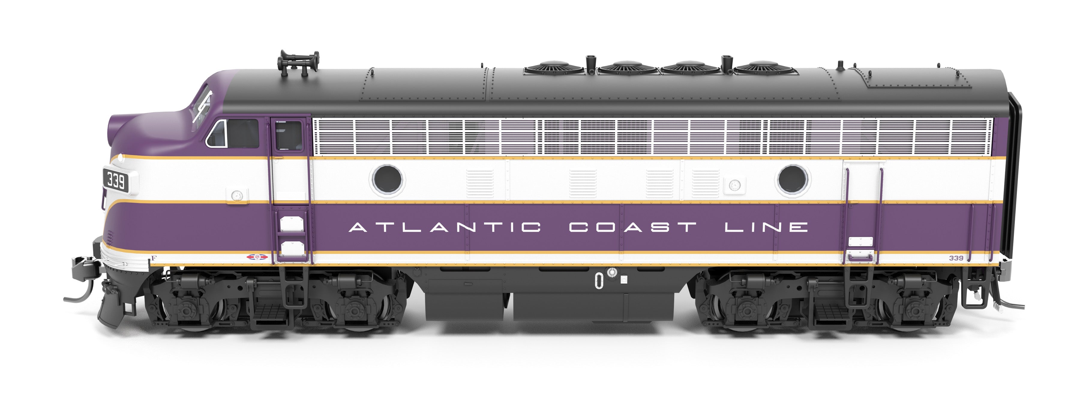 REFURBISHED R9652 EMD F3A, ACL 344, Purple & Silver, Paragon4 Sound/DC/DCC, HO