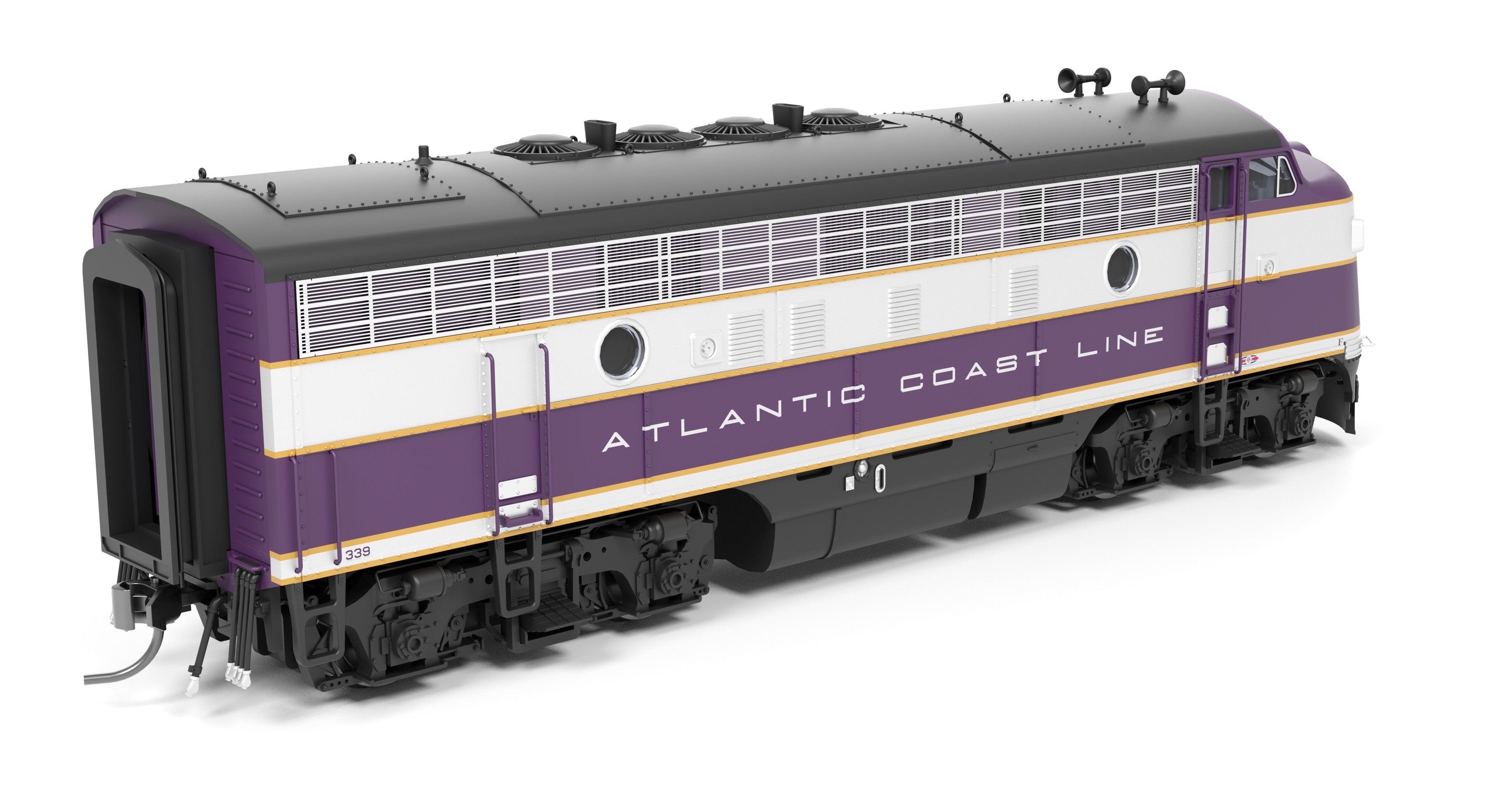 REFURBISHED R9652 EMD F3A, ACL 344, Purple & Silver, Paragon4 Sound/DC/DCC, HO