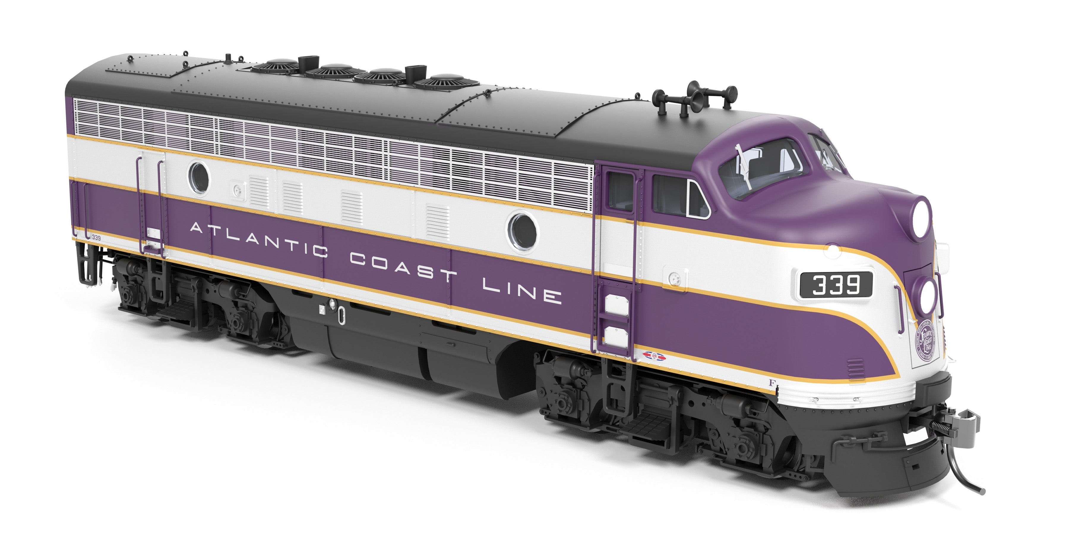 REFURBISHED R9652 EMD F3A, ACL 344, Purple & Silver, Paragon4 Sound/DC/DCC, HO