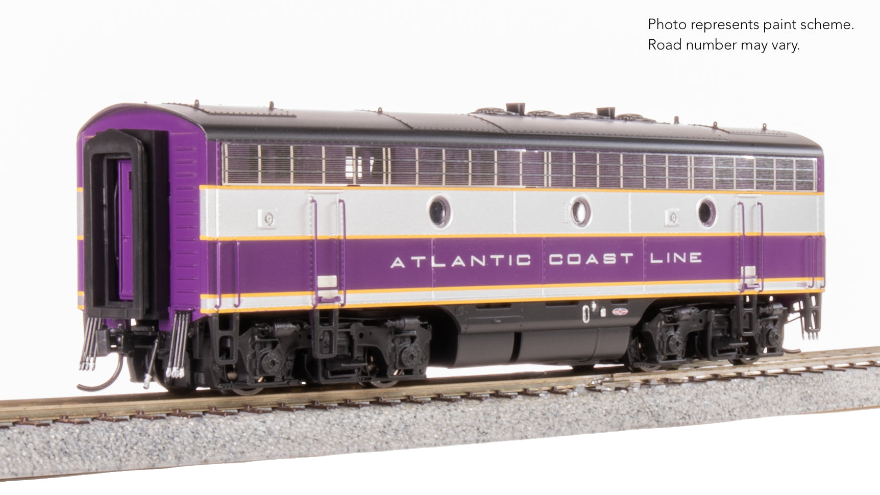 9650 EMD F3 A/B, ACL 339/339B, Purple & Silver, A-unit Paragon4 Sound/DC/DCC, Unpowered B, HO