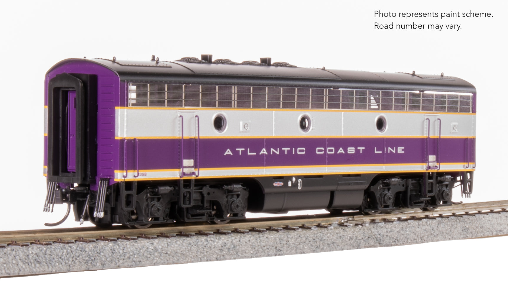 9650 EMD F3 A/B, ACL 339/339B, Purple & Silver, A-unit Paragon4 Sound/DC/DCC, Unpowered B, HO
