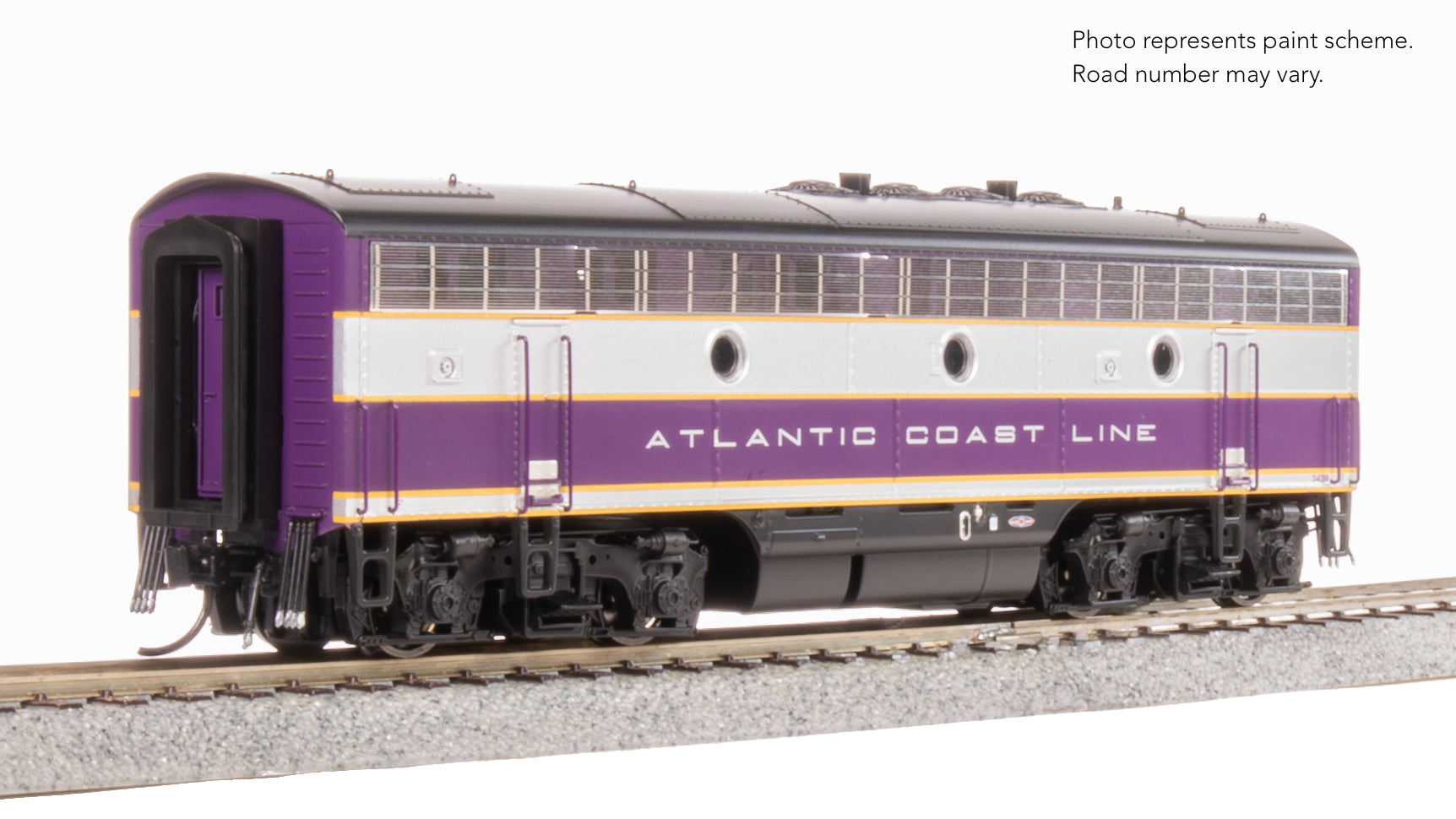 9653 EMD F3B, ACL 343B, Purple & Silver, Paragon4 Sound/DC/DCC, HO