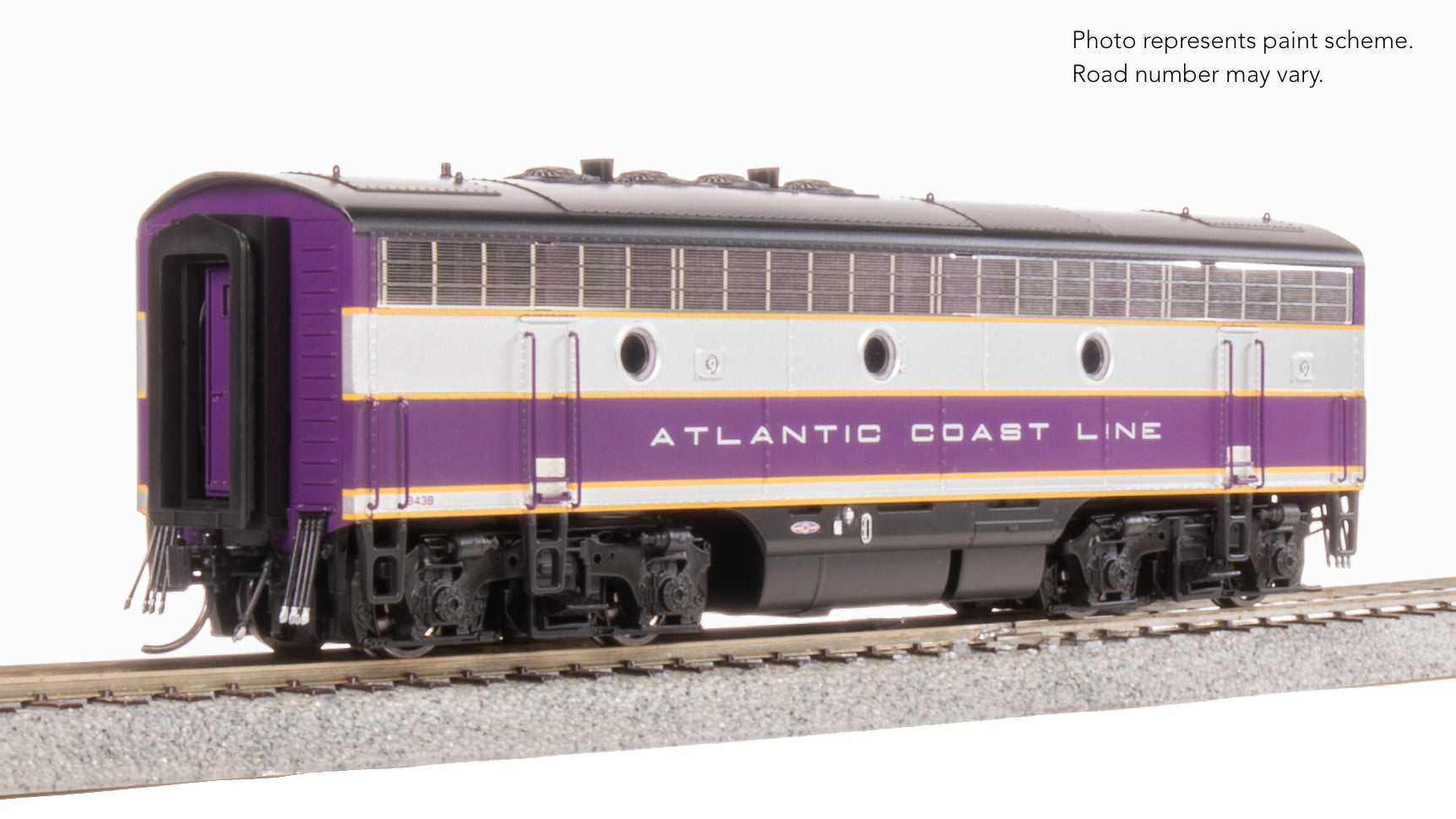 9655 EMD F3B, ACL 343B, Purple & Silver, No-Sound / DCC-Ready, HO