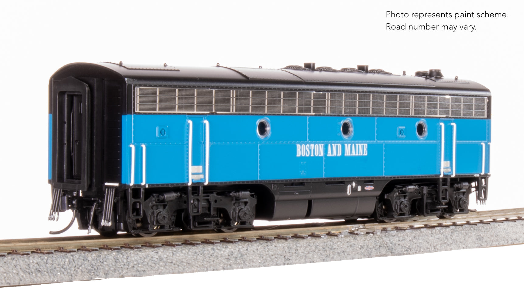 9657 EMD F3B, B&M 4228B, Blue McGinnis, Paragon4 Sound/DC/DCC, HO