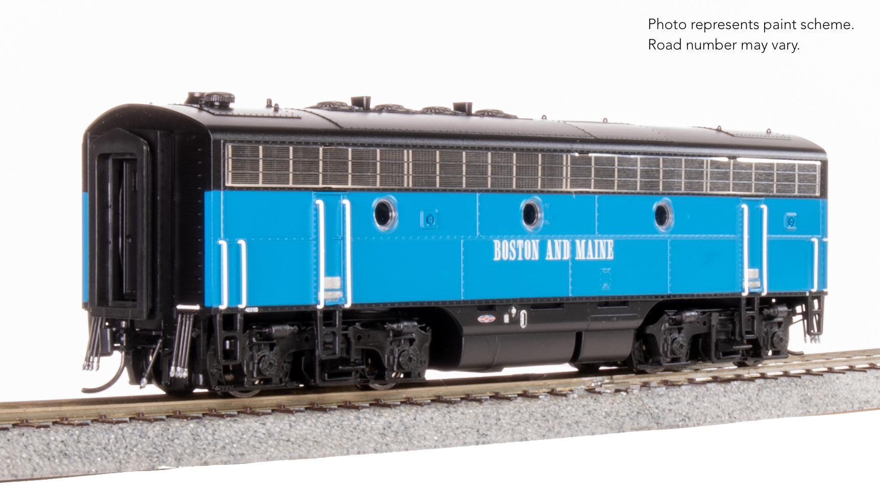 9657 EMD F3B, B&M 4228B, Blue McGinnis, Paragon4 Sound/DC/DCC, HO