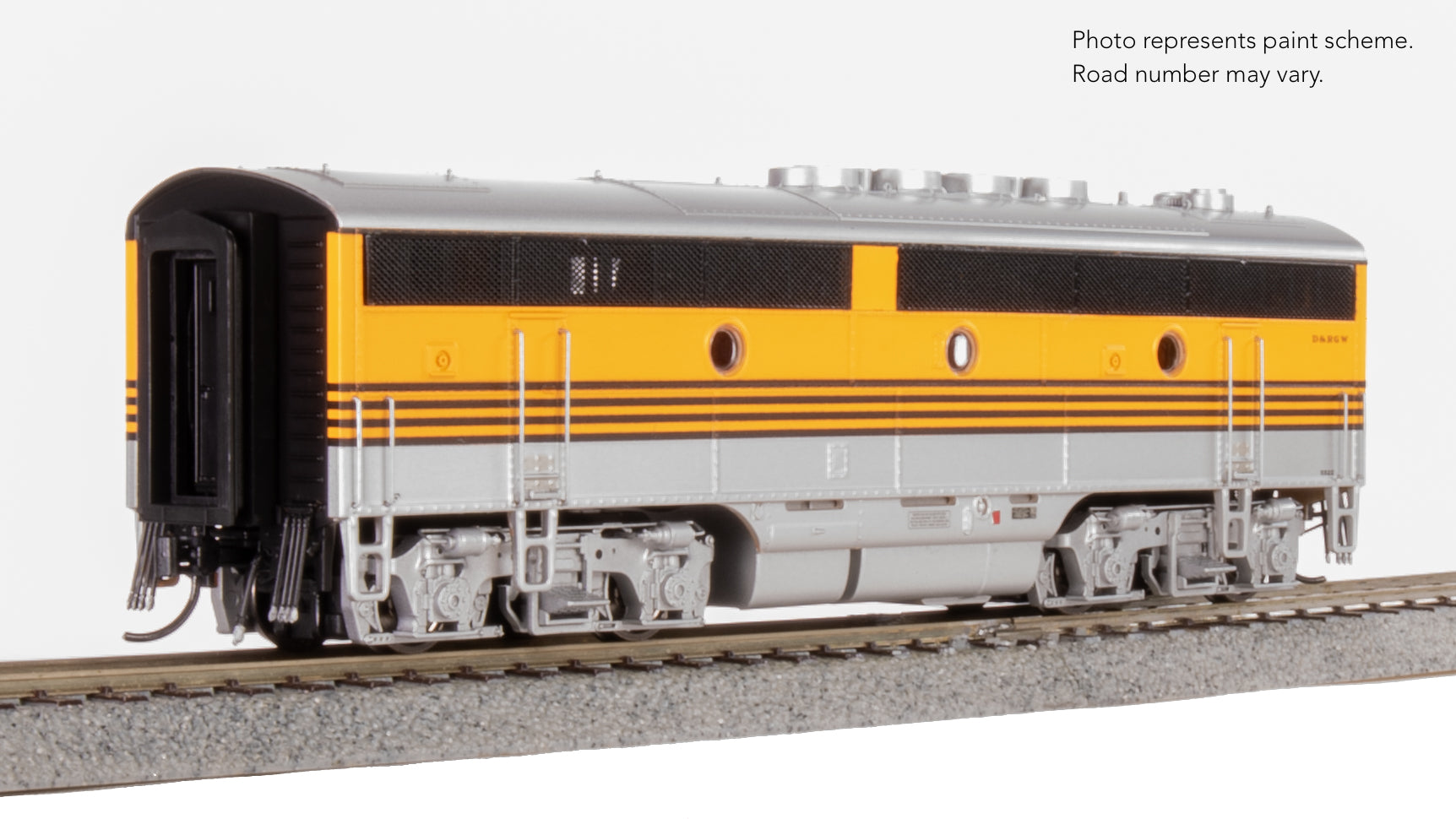 9667 EMD F3A/B, DRGW 5521/5522, "Prospector Scheme", A-unit No-Sound / DCC-Ready, Unpowered B, HO