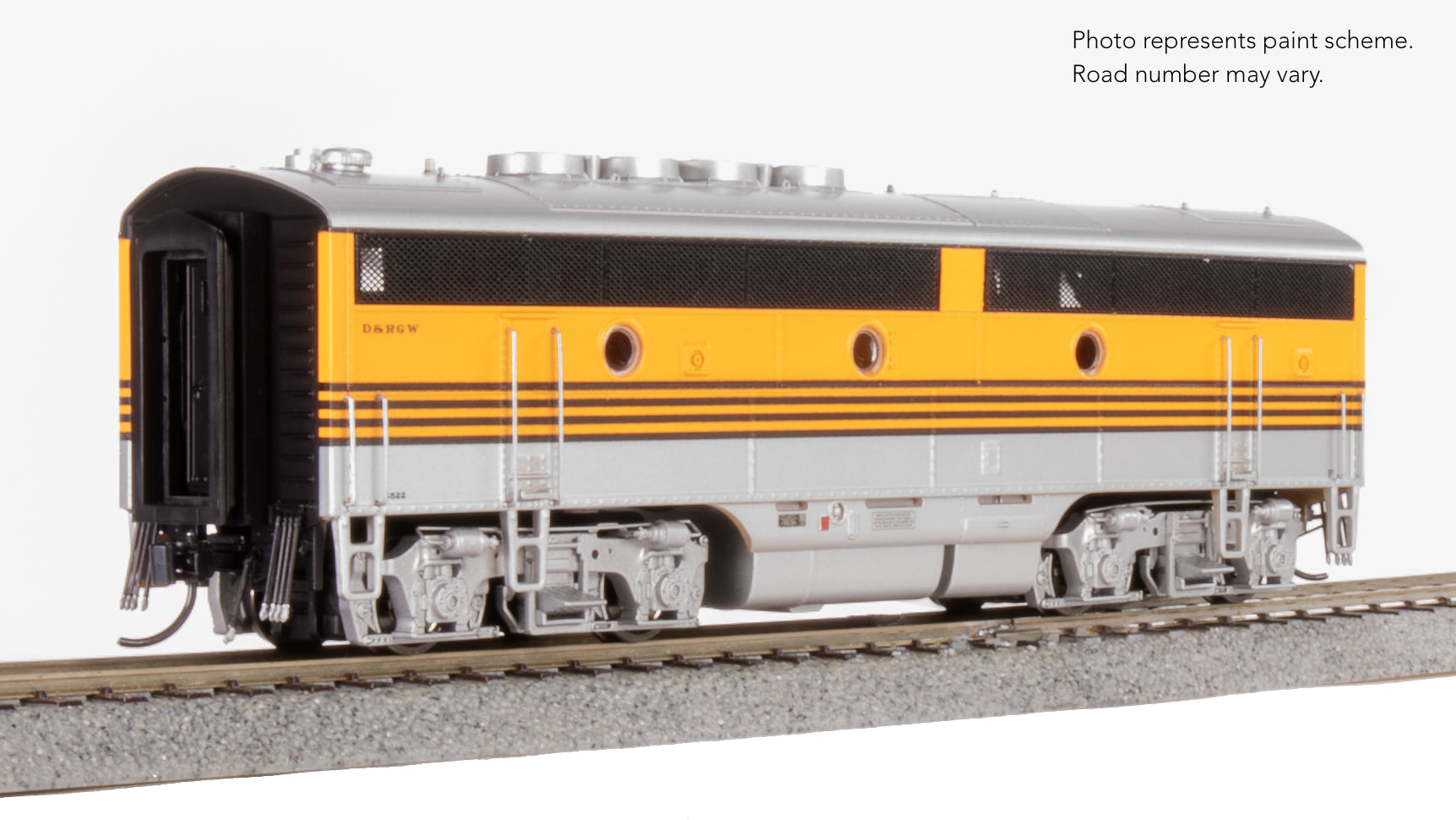 9667 EMD F3A/B, DRGW 5521/5522, "Prospector Scheme", A-unit No-Sound / DCC-Ready, Unpowered B, HO