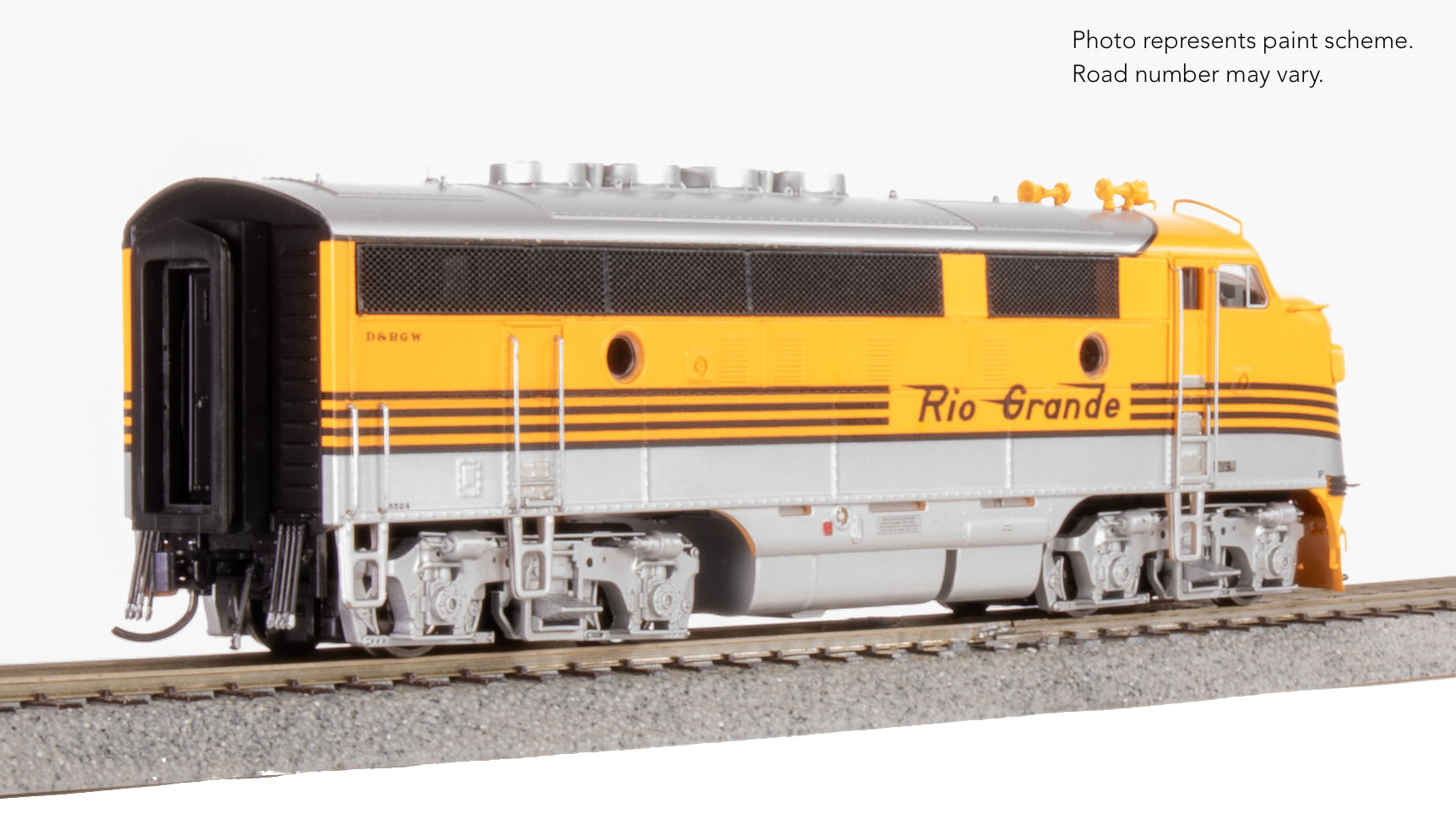 9668 EMD F3A, DRGW 5524, "Prospector Scheme", Paragon4 Sound/DC/DCC, HO