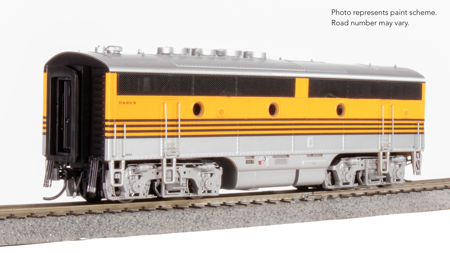 9669 EMD F3B, DRGW 5523, "Prospector Scheme", Paragon4 Sound/DC/DCC, HO