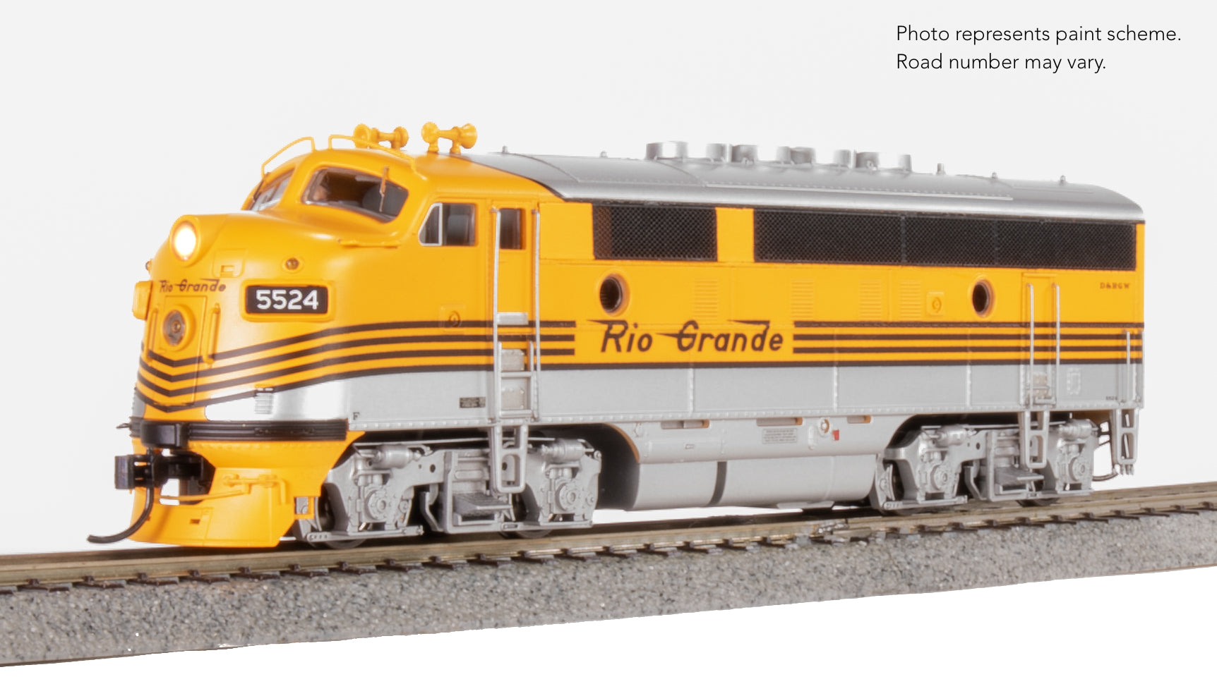 9670 EMD F3A, DRGW 5524, "Prospector Scheme", No-Sound / DCC-Ready, HO
