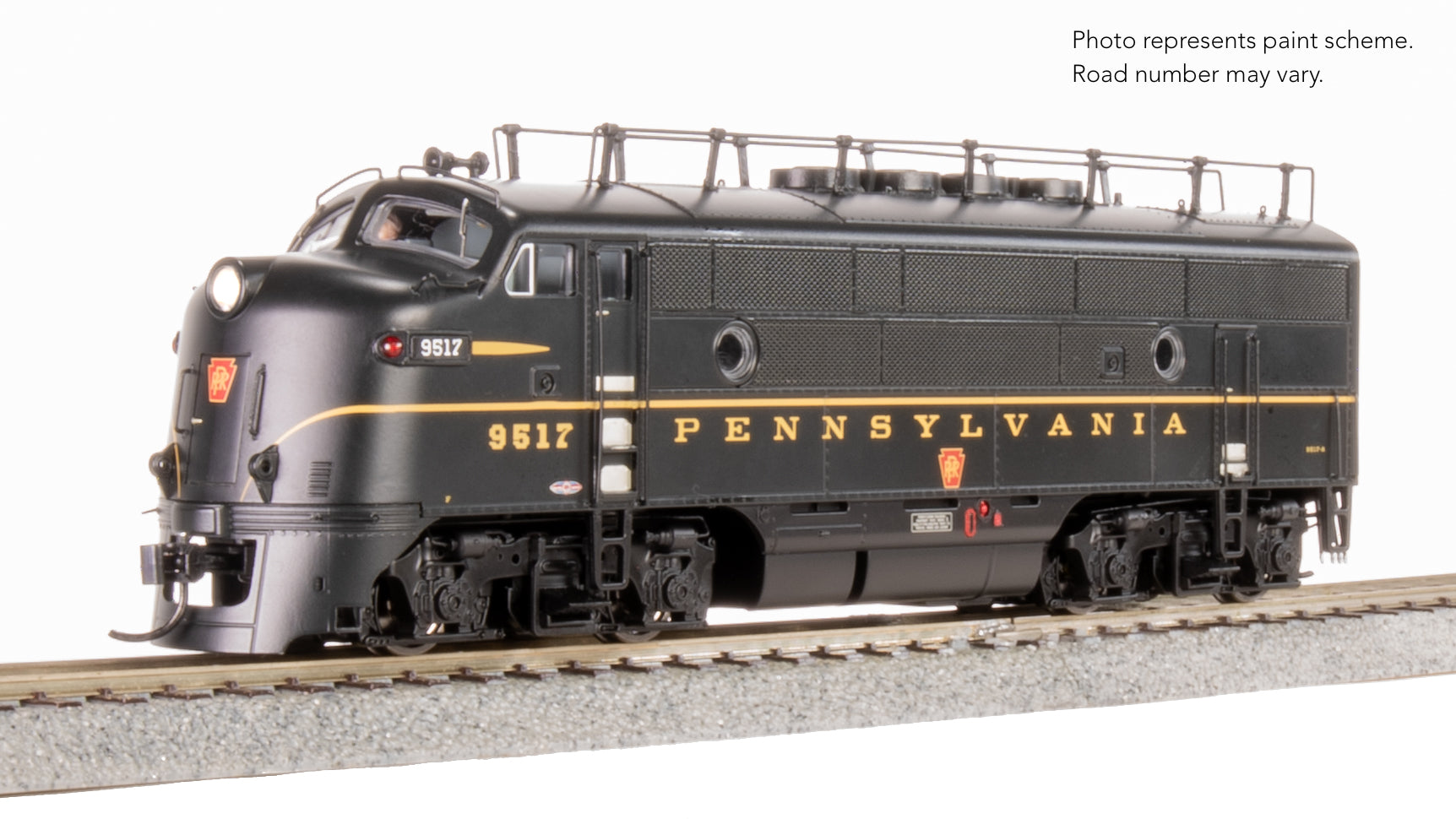 9674 EMD F3A, PRR 9517A, DGLE Single Stripe, Paragon4 Sound/DC/DCC, HO