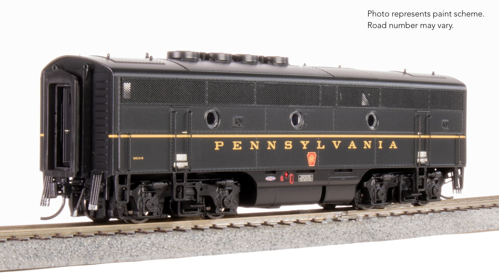 9677 EMD F3B, PRR 9513B, DGLE Single Stripe, No-Sound / DCC-Ready, HO