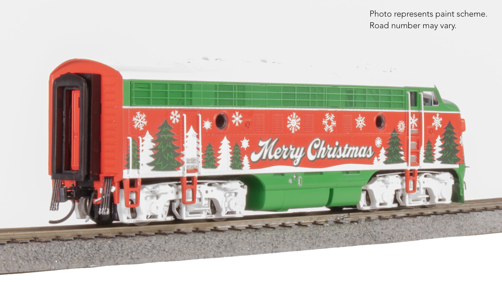 9678 EMD F3A, Santa Express #25, Paragon4 Sound/DC/DCC, HO (Trainworld Exclusive)