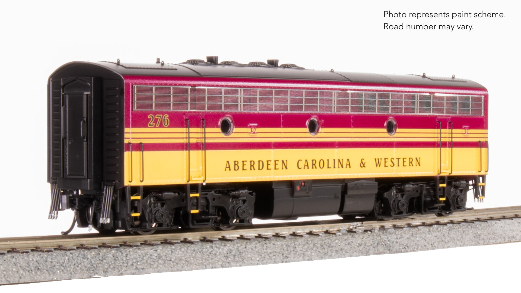 9681 EMD F7B, ACWR 276, Magenta & Yellow, Paragon4 Sound/DC/DCC, HO