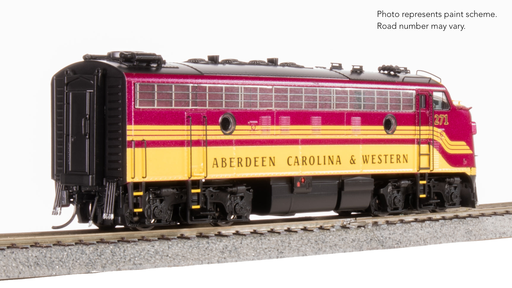 9682 EMD F9A, ACWR 271, Magenta & Yellow, No-Sound / DCC-Ready, HO
