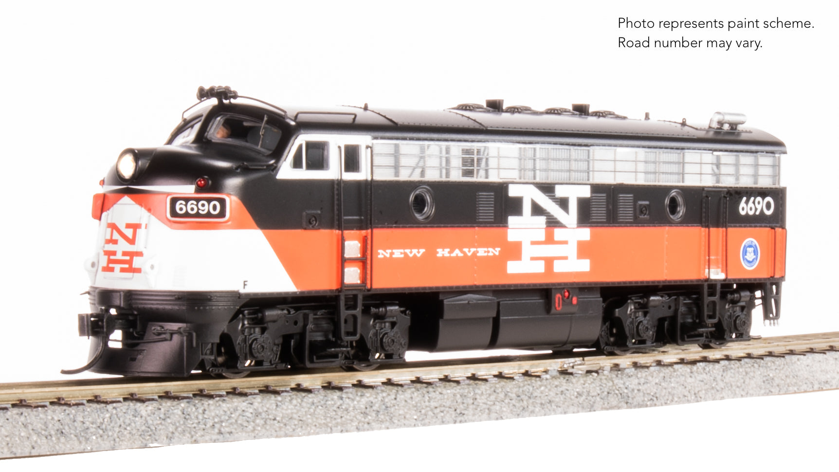9692 EMD F7A, CDOT 6690, NH McGinnis Scheme, No-Sound / DCC-Ready, HO