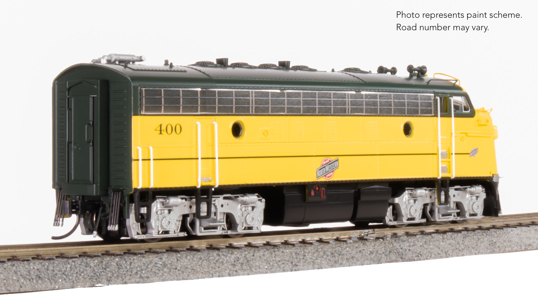 9694 EMD F7 A/B, CNW 400/410, Executive Scheme, A-unit Paragon4 Sound/DC/DCC, Unpowered B, HO