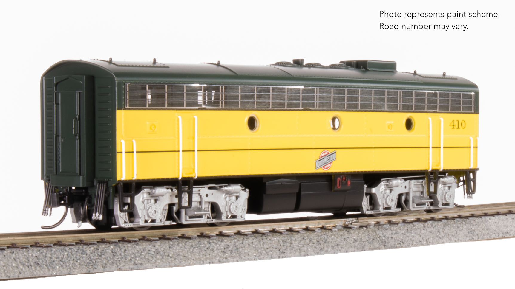 9694 EMD F7 A/B, CNW 400/410, Executive Scheme, A-unit Paragon4 Sound/DC/DCC, Unpowered B, HO