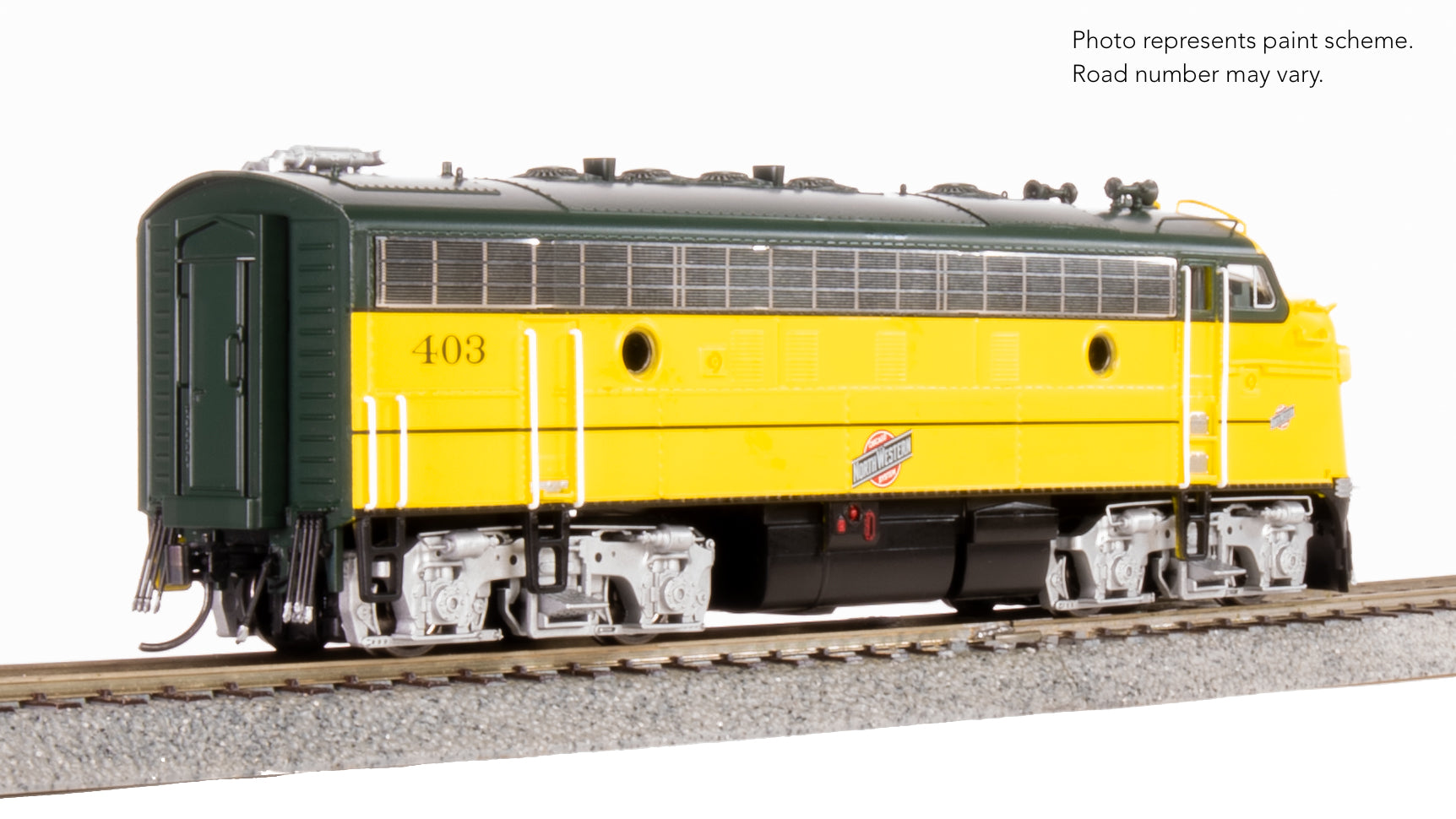 9699 EMD F7A, CNW 403, Executive Scheme, No-Sound / DCC-Ready, HO