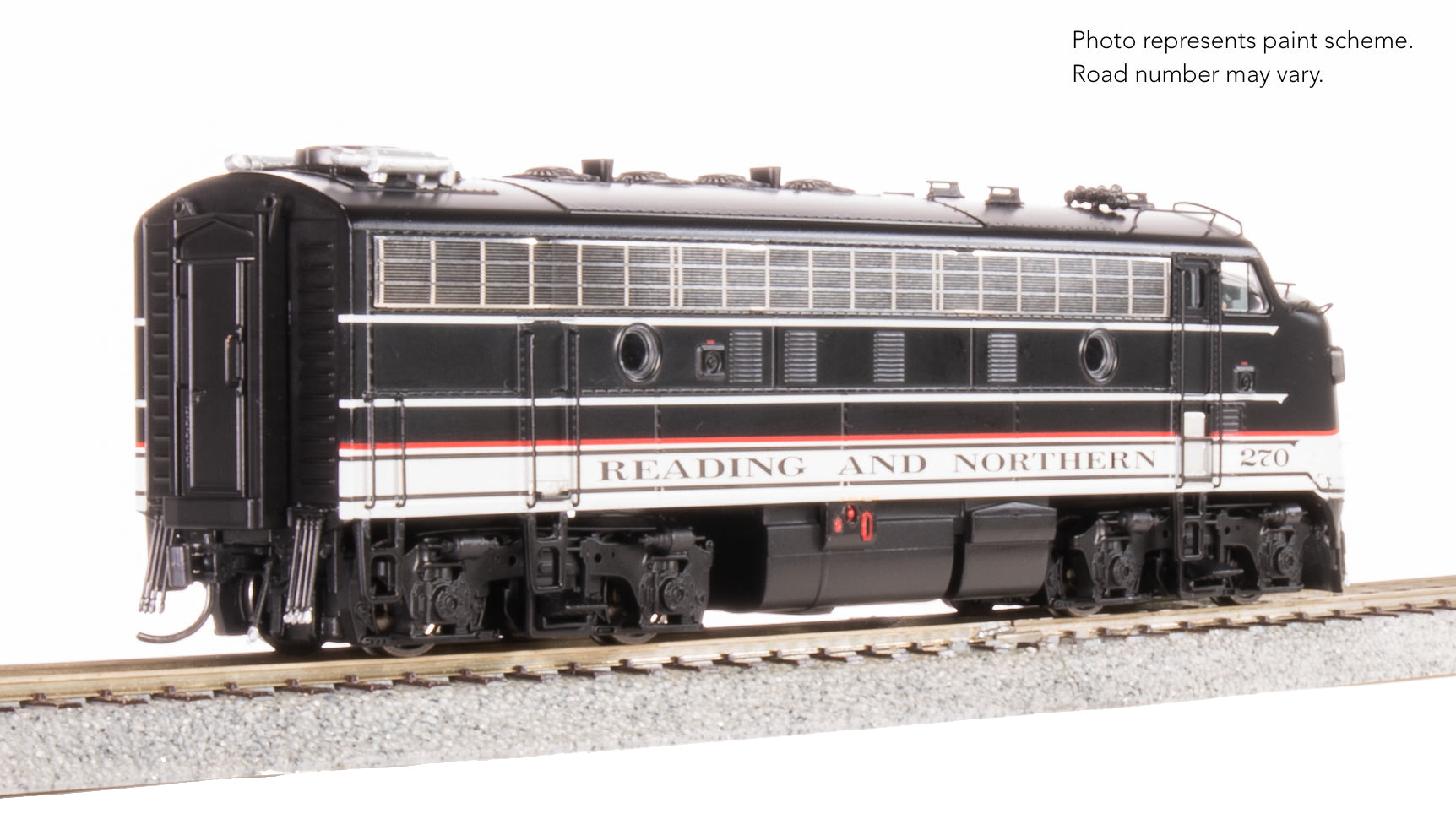 9706 EMD F9A, RBMN 270, Modern Excursion Appearance, Paragon4 Sound/DC/DCC, HO