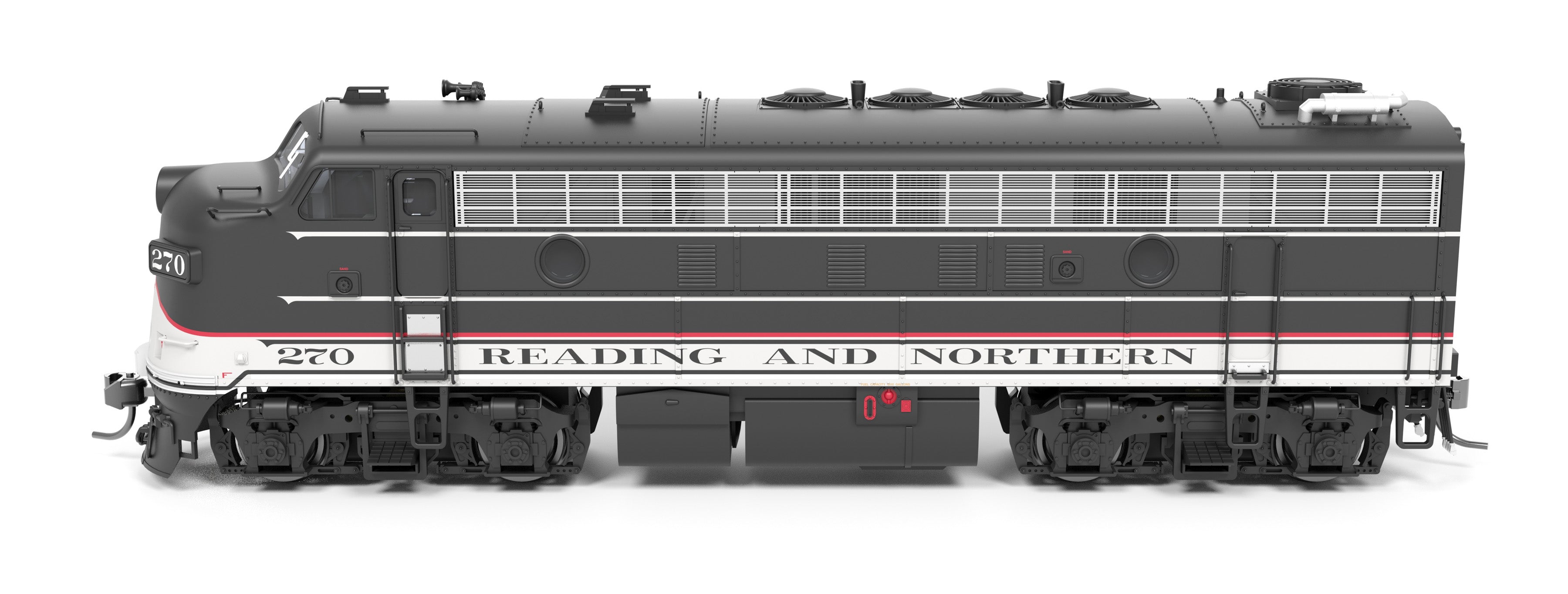 REFURBISHED R9706 EMD F9A, RBMN 270, Modern Excursion Appearance, Paragon4 Sound/DC/DCC, HO
