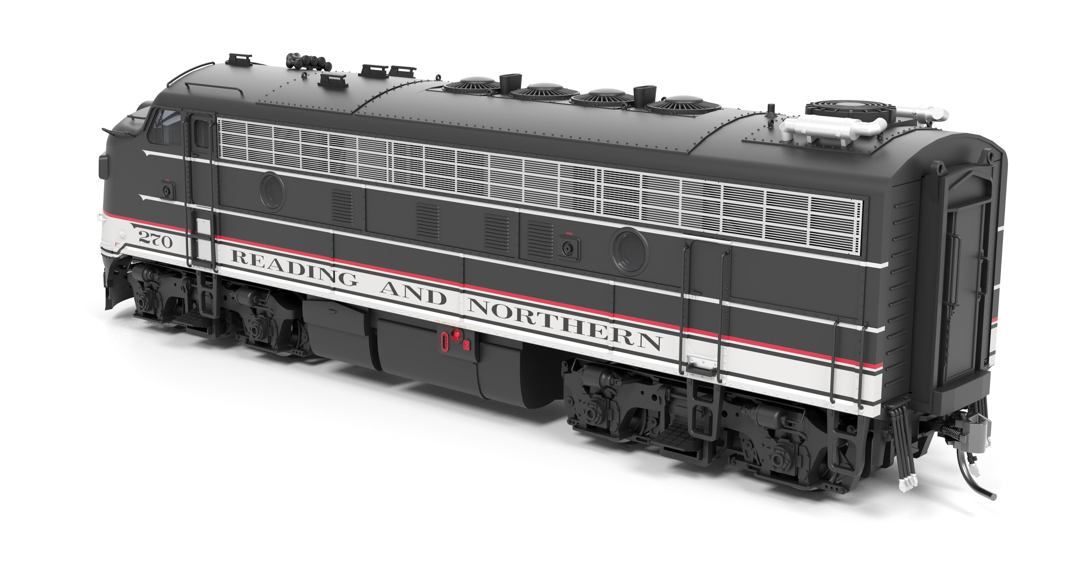 REFURBISHED R9706 EMD F9A, RBMN 270, Modern Excursion Appearance, Paragon4 Sound/DC/DCC, HO