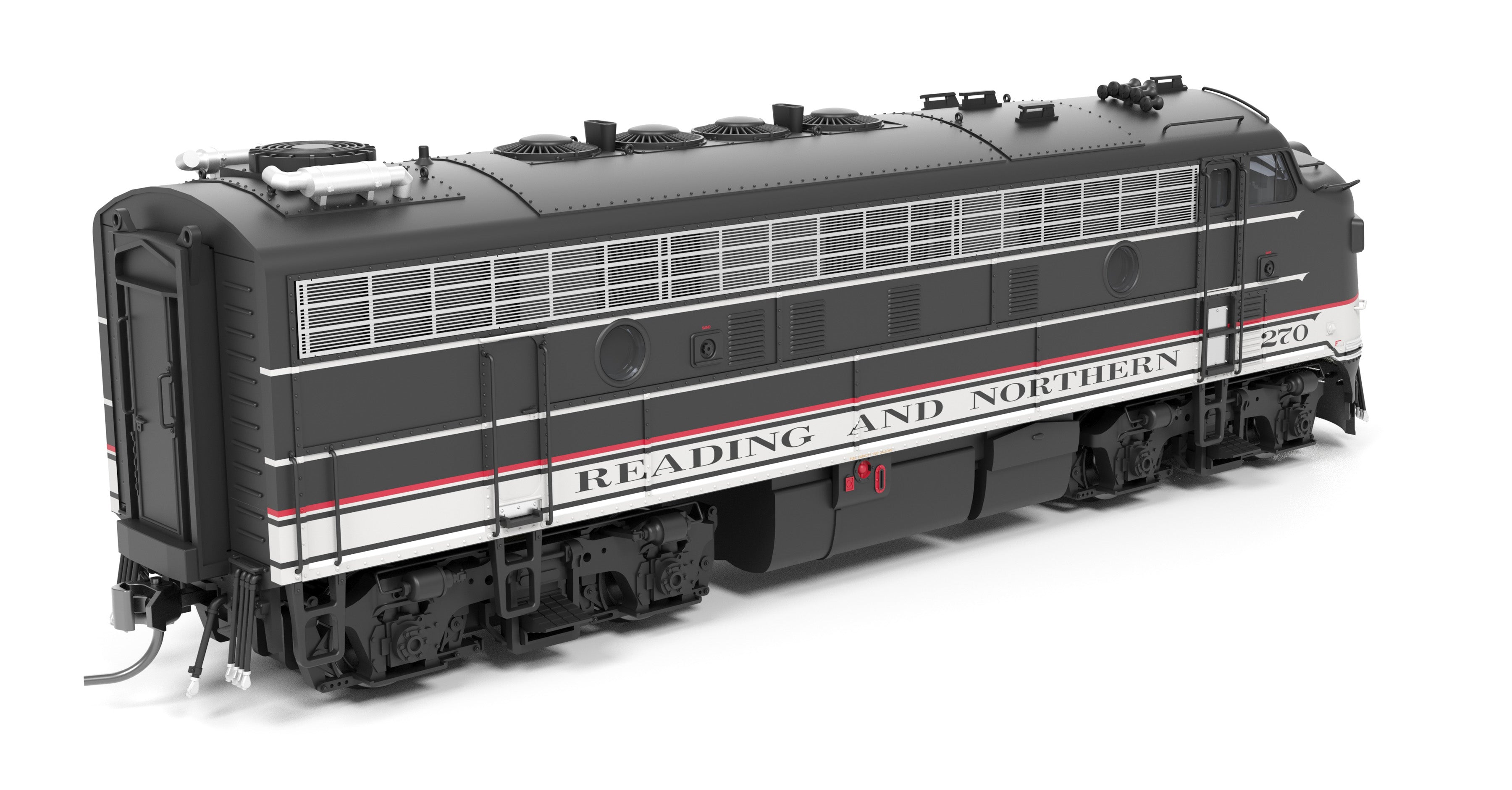 REFURBISHED R9706 EMD F9A, RBMN 270, Modern Excursion Appearance, Paragon4 Sound/DC/DCC, HO