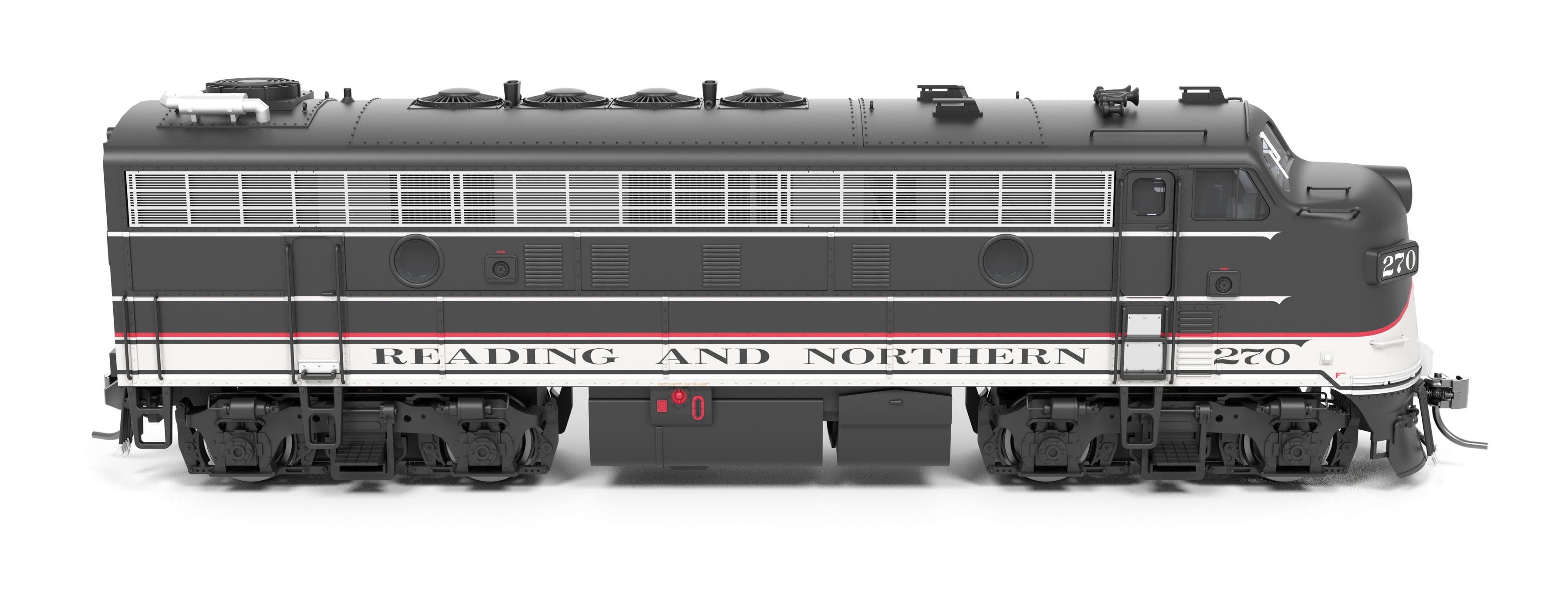 REFURBISHED R9706 EMD F9A, RBMN 270, Modern Excursion Appearance, Paragon4 Sound/DC/DCC, HO