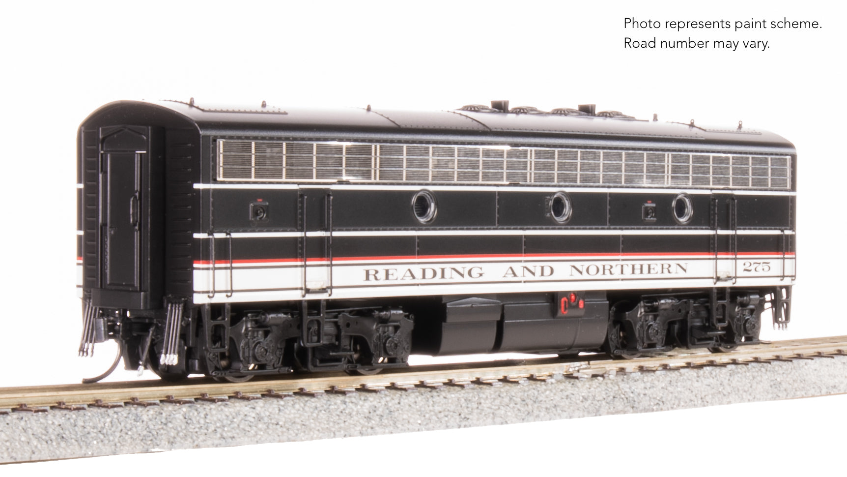 9707 EMD F7B, RBMN 275, Modern Excursion Appearance, Paragon4 Sound/DC/DCC, HO