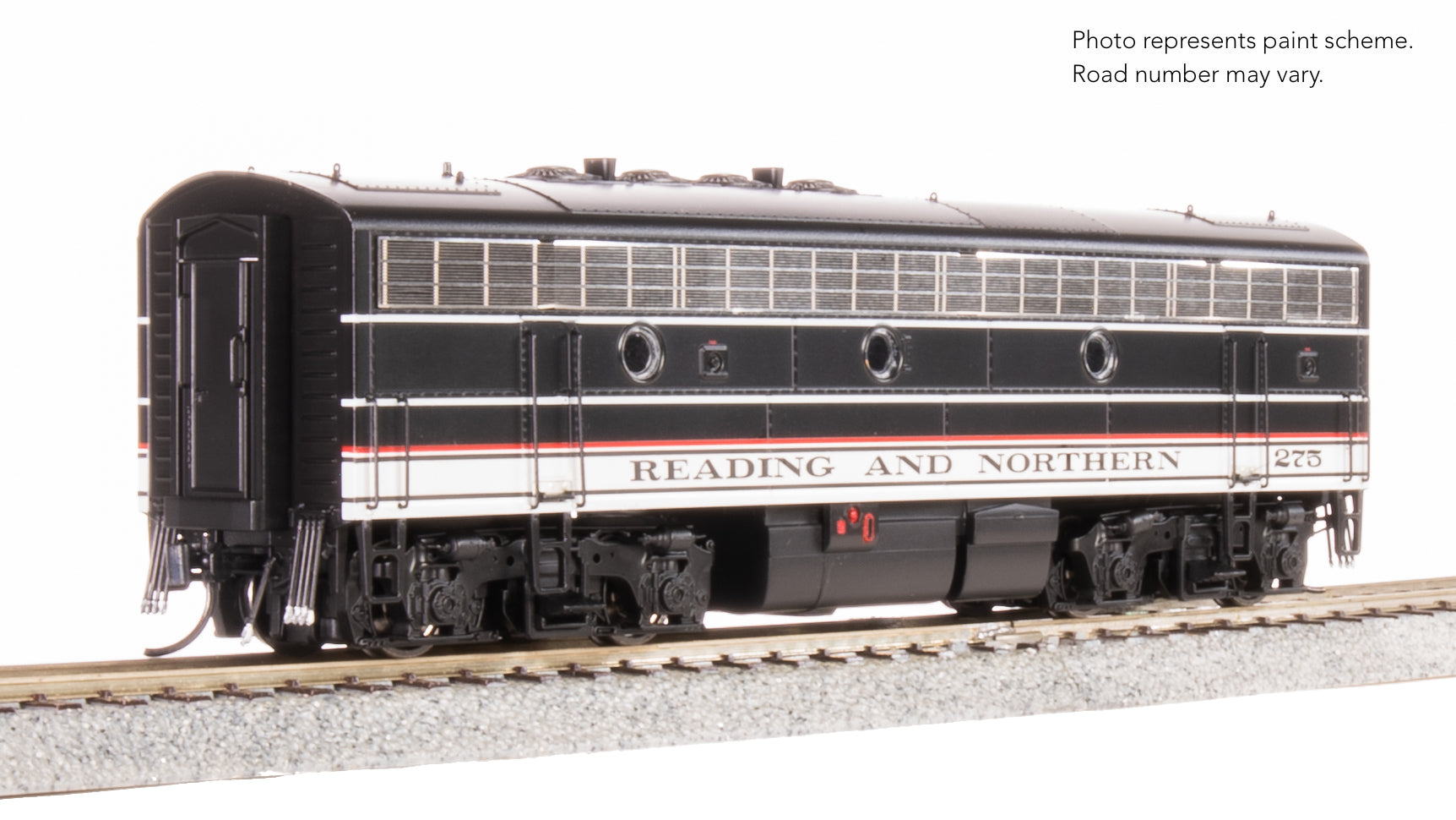 9707 EMD F7B, RBMN 275, Modern Excursion Appearance, Paragon4 Sound/DC/DCC, HO