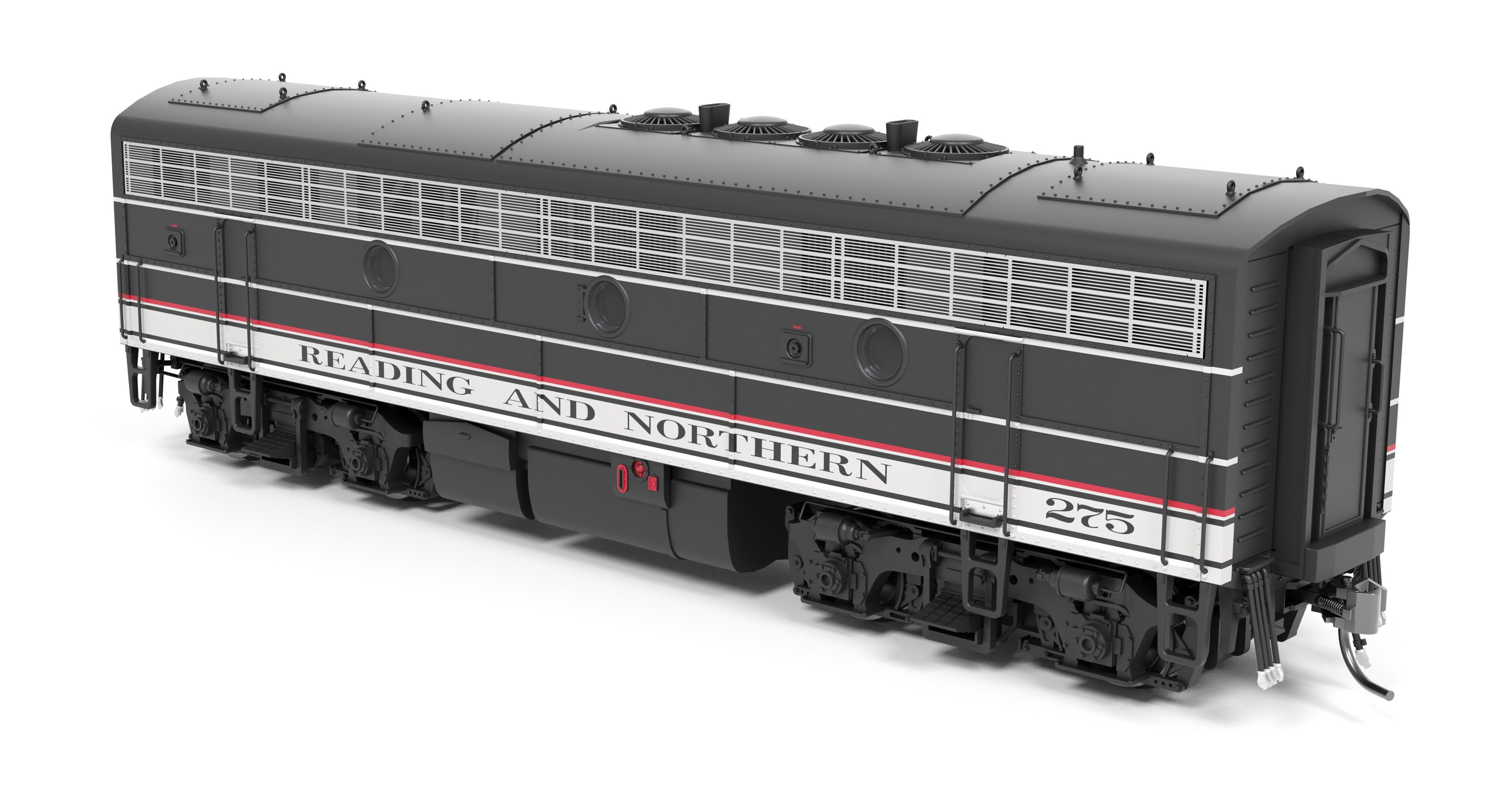 REFURBISHED R9707 EMD F7B, RBMN 275, Modern Excursion Appearance, Paragon4 Sound/DC/DCC, HO