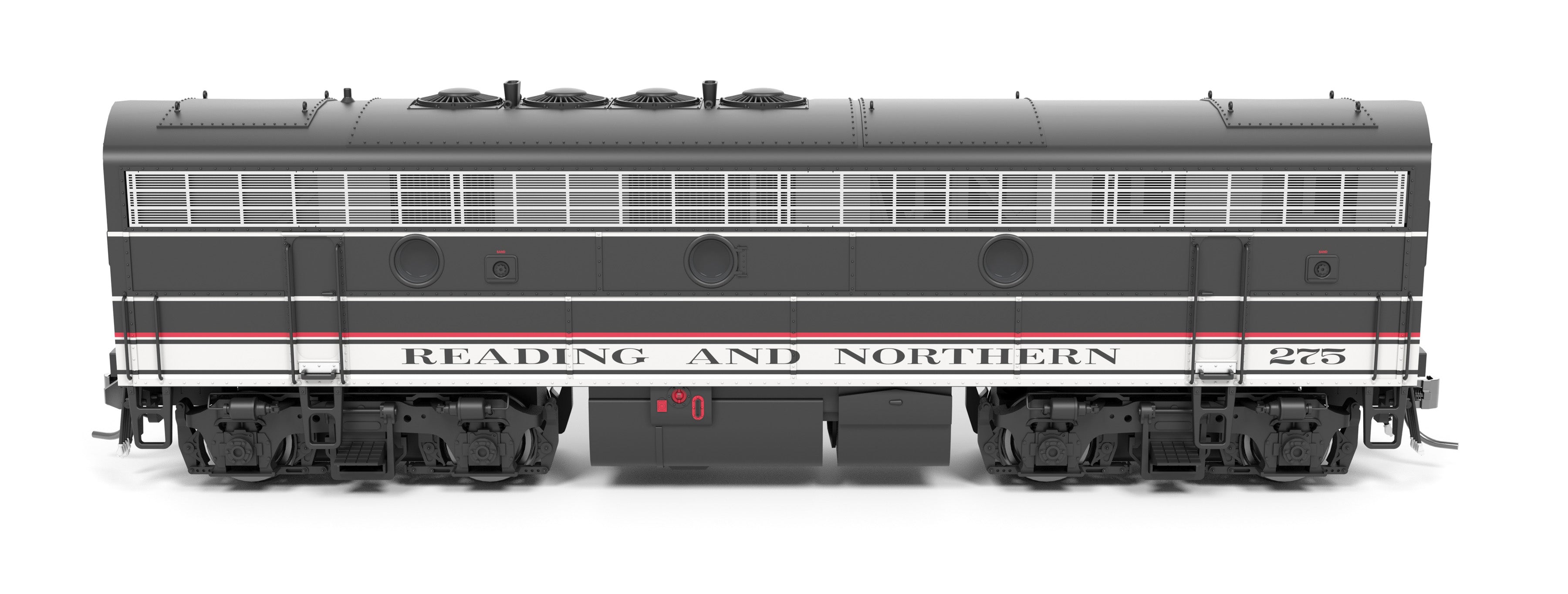 REFURBISHED R9707 EMD F7B, RBMN 275, Modern Excursion Appearance, Paragon4 Sound/DC/DCC, HO