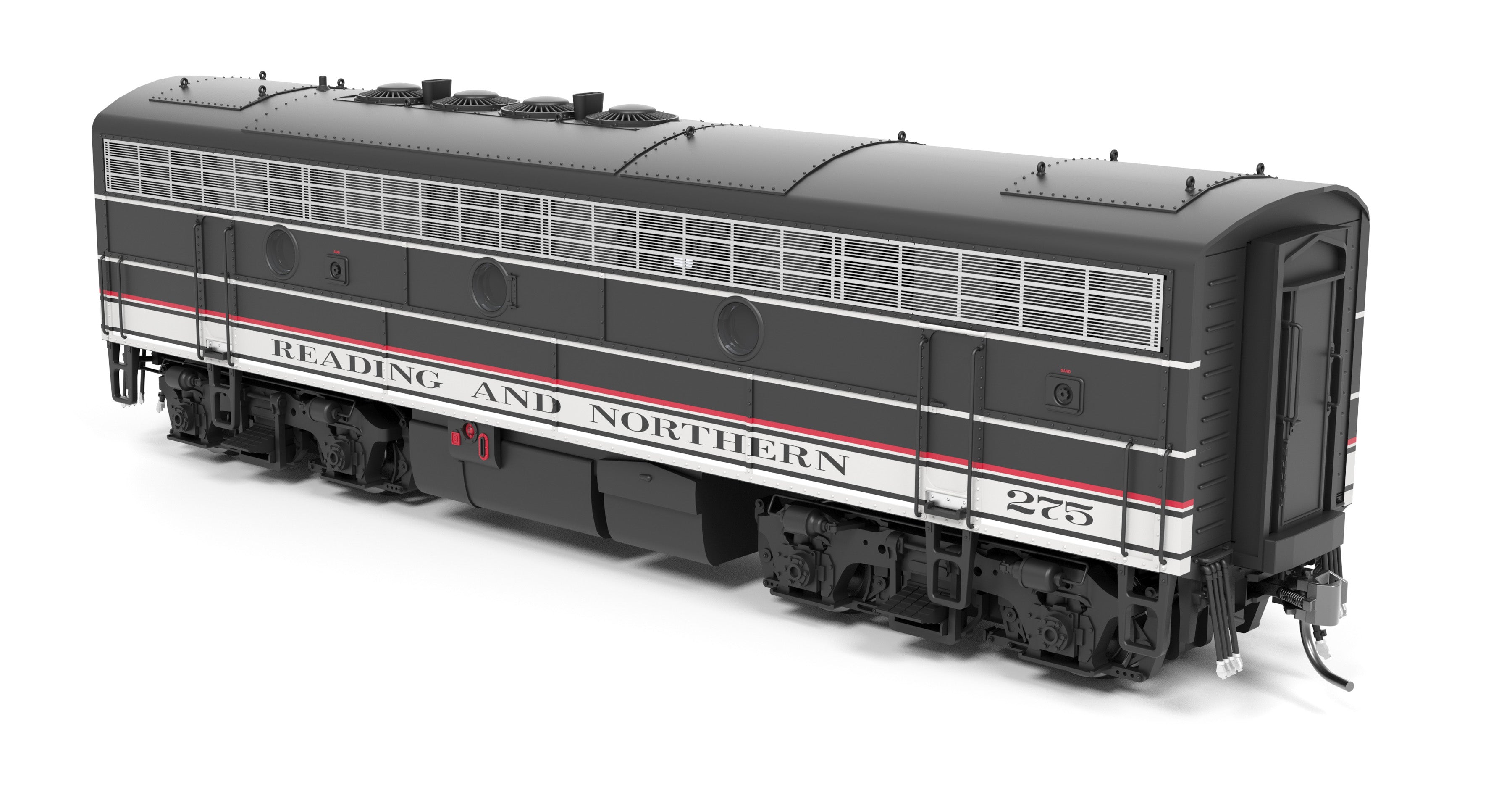 REFURBISHED R9707 EMD F7B, RBMN 275, Modern Excursion Appearance, Paragon4 Sound/DC/DCC, HO