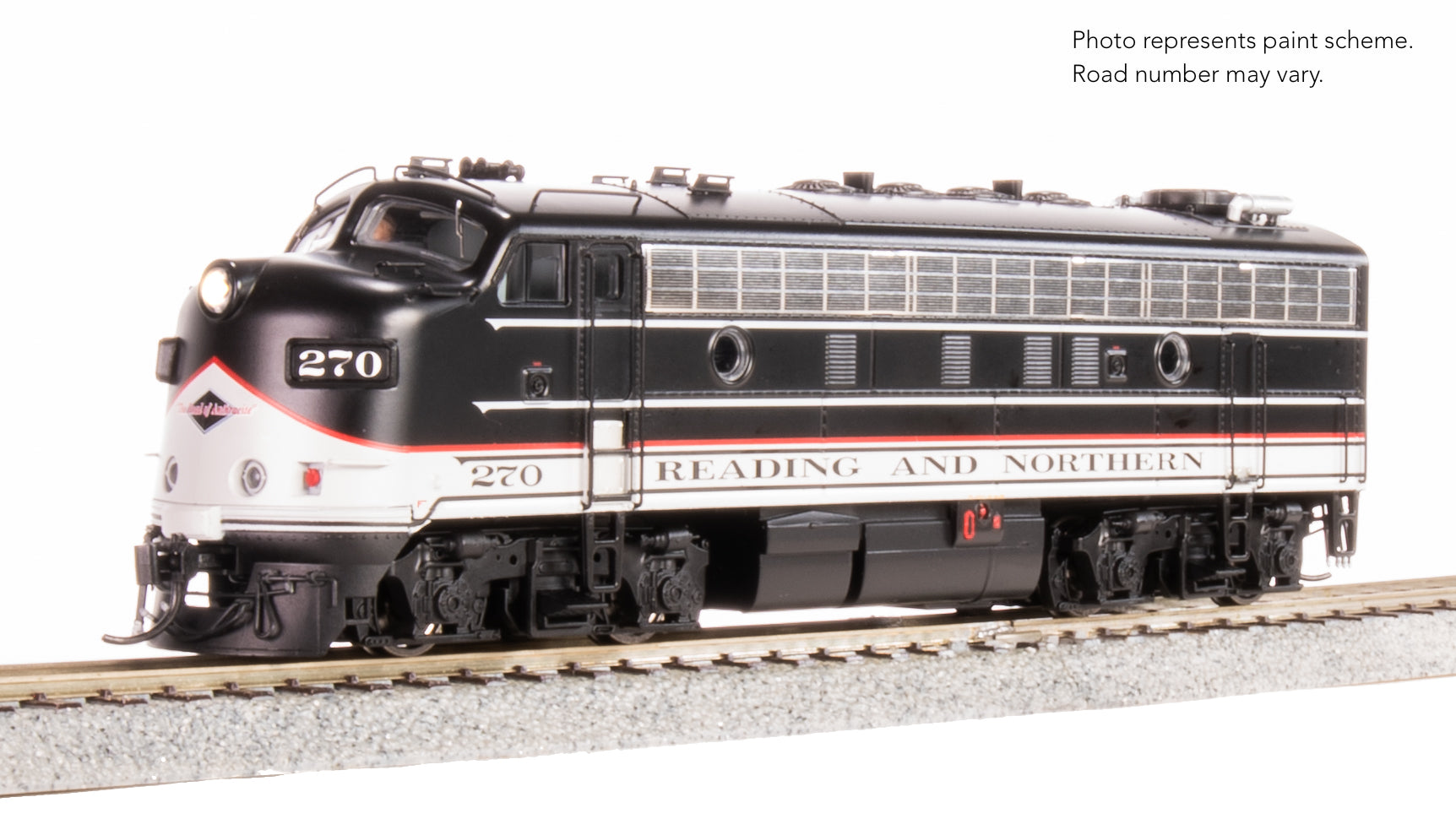 9708 EMD F9A, RBMN 270, Modern Excursion Appearance, No-Sound / DCC-Ready, HO