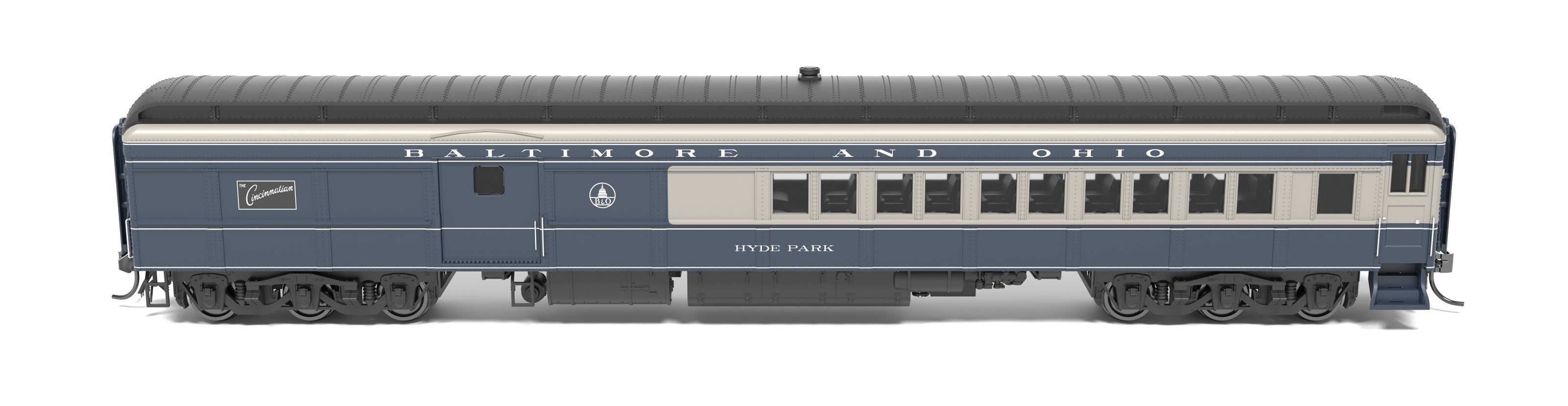 9718 B&O Cincinnatian Heavyweight 5-Car Passenger Set, HO Scale (Train World Exclusive)