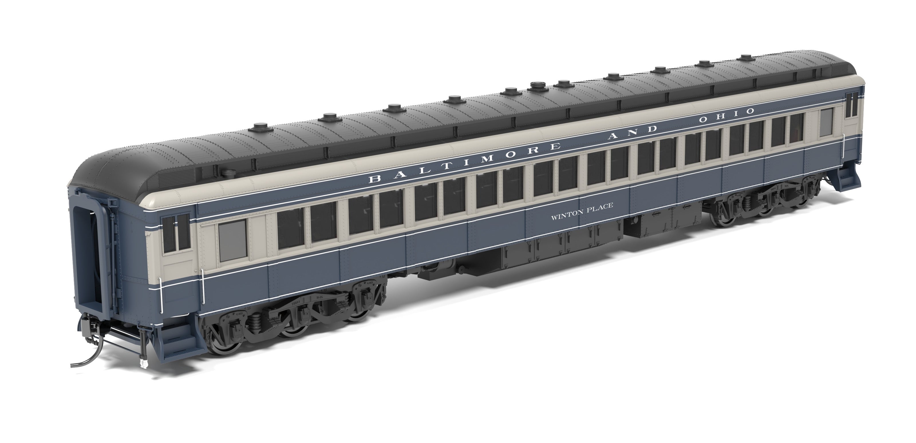 9718 B&O Cincinnatian Heavyweight 5-Car Passenger Set, HO Scale (Train World Exclusive)