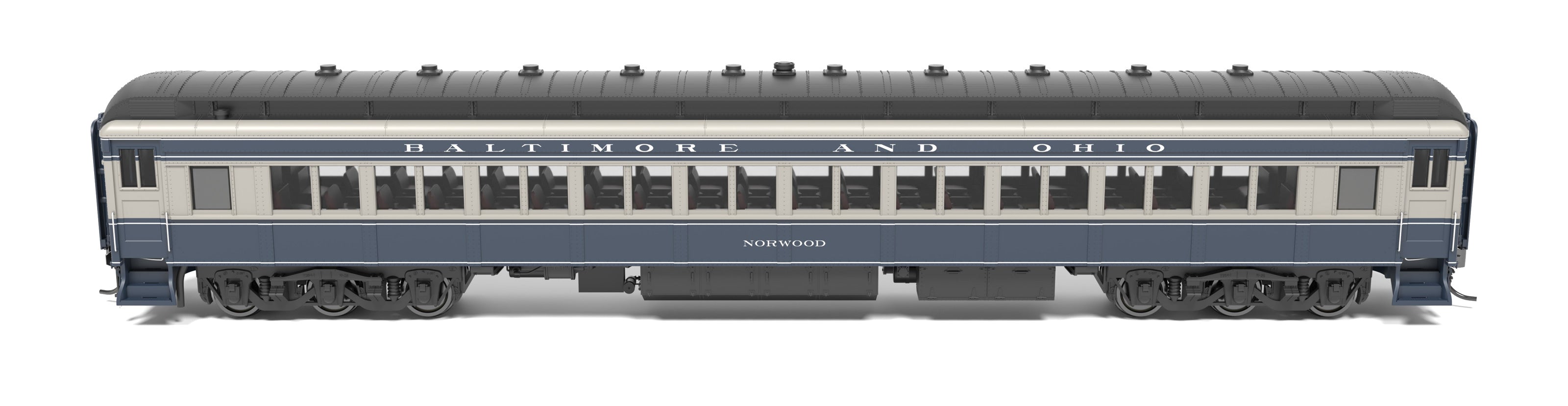 9718 B&O Cincinnatian Heavyweight 5-Car Passenger Set, HO Scale (Train World Exclusive)