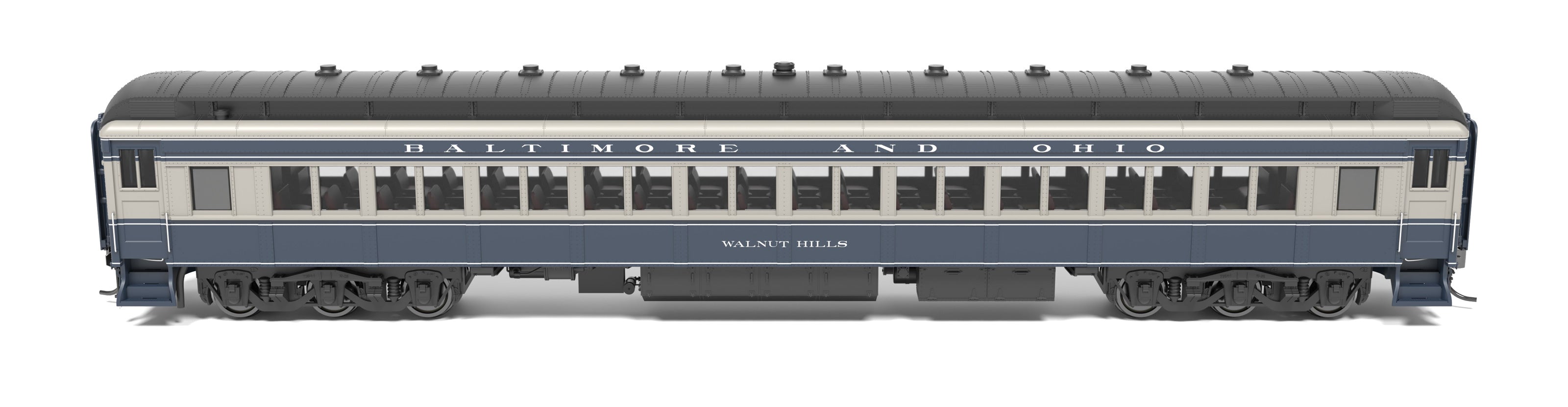 9718 B&O Cincinnatian Heavyweight 5-Car Passenger Set, HO Scale (Train World Exclusive)