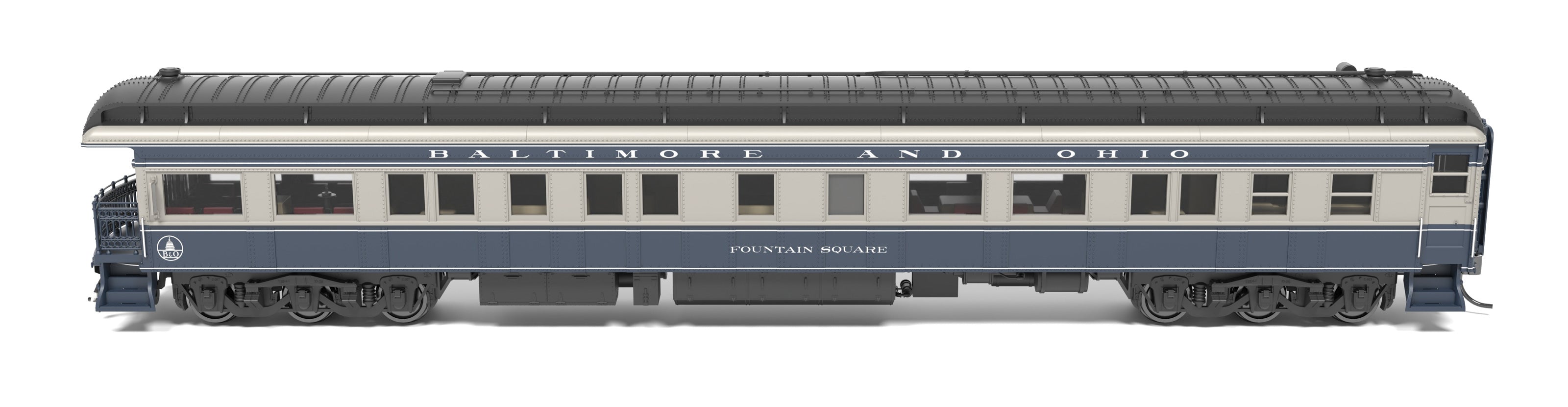 9718 B&O Cincinnatian Heavyweight 5-Car Passenger Set, HO Scale (Train World Exclusive)