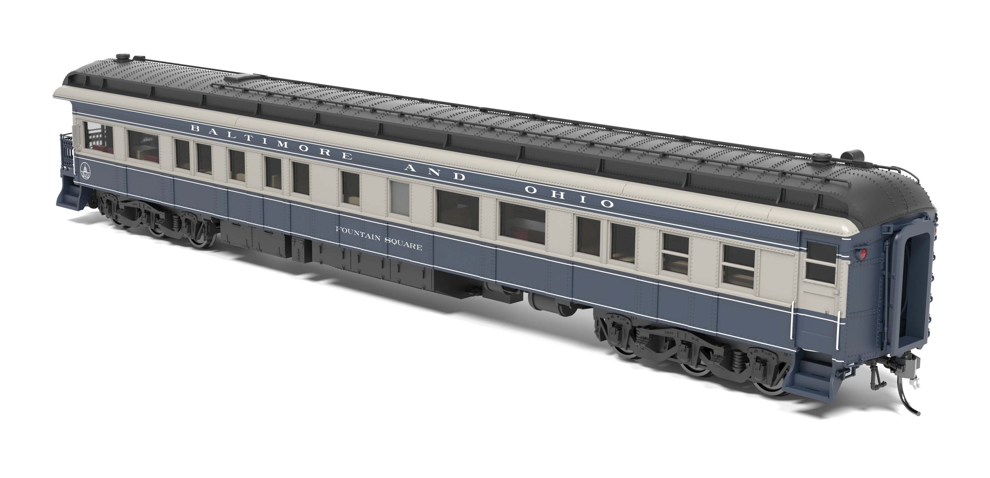 9718 B&O Cincinnatian Heavyweight 5-Car Passenger Set, HO Scale (Train World Exclusive)