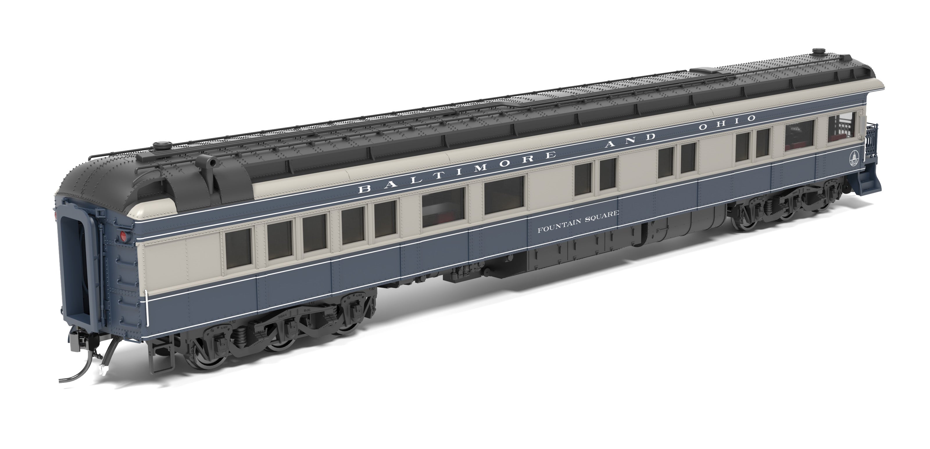 9718 B&O Cincinnatian Heavyweight 5-Car Passenger Set, HO Scale (Train World Exclusive)