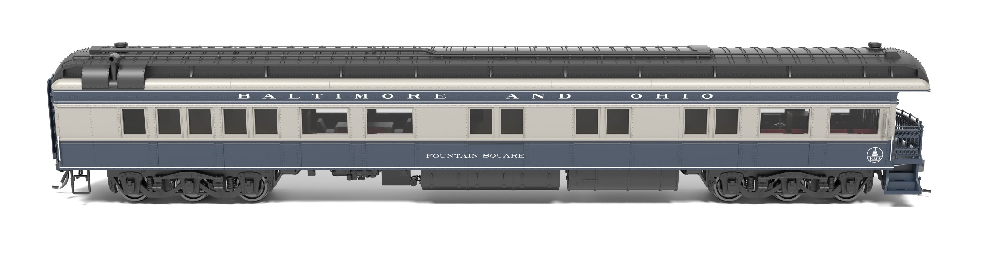 9718 B&O Cincinnatian Heavyweight 5-Car Passenger Set, HO Scale (Train World Exclusive)