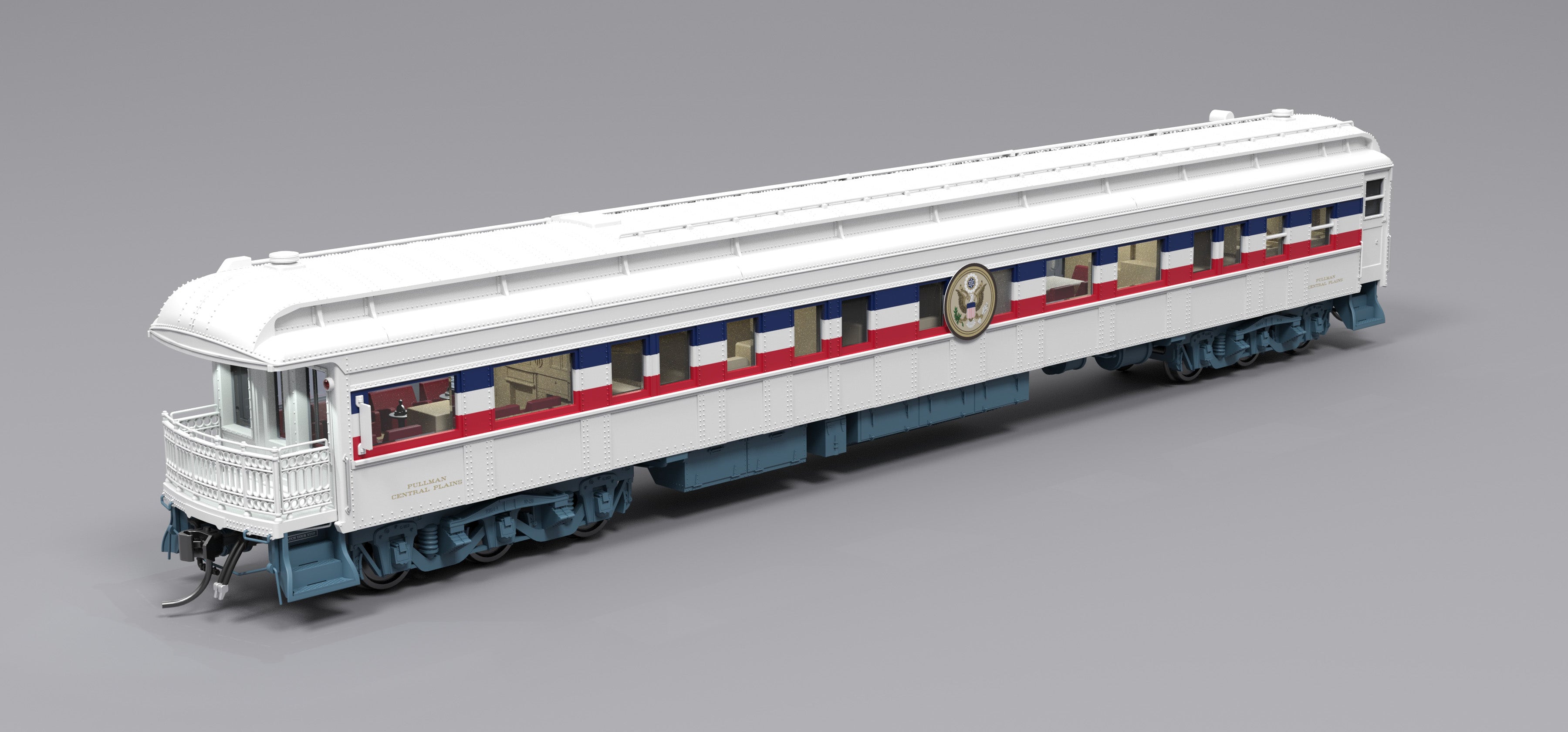 9720 American Freedom Train Business Car, 1947-1949, HO Scale