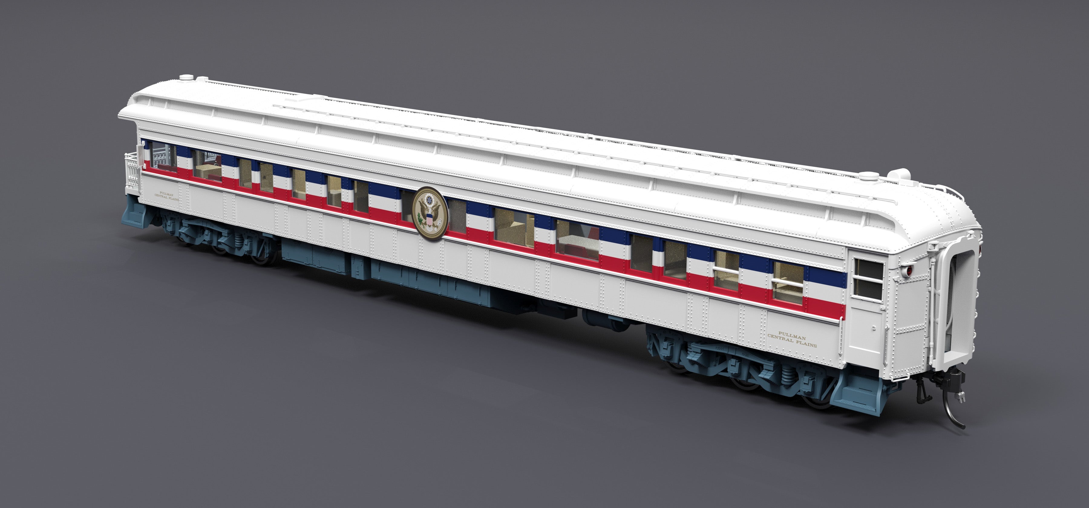 9720 American Freedom Train Business Car, 1947-1949, HO Scale