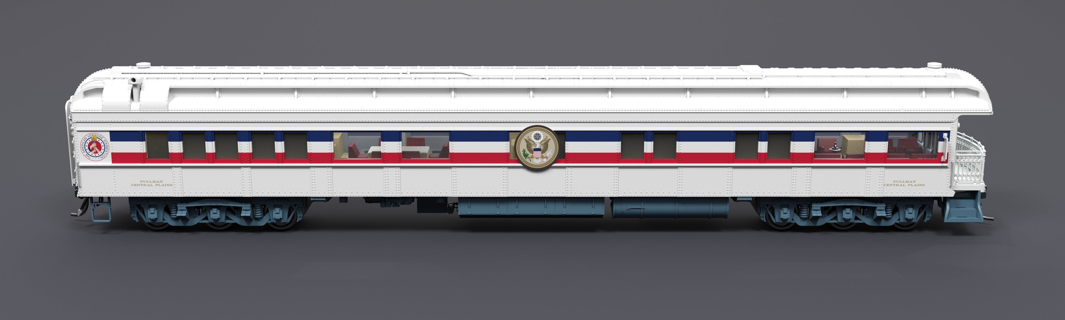 9720 American Freedom Train Business Car, 1947-1949, HO Scale